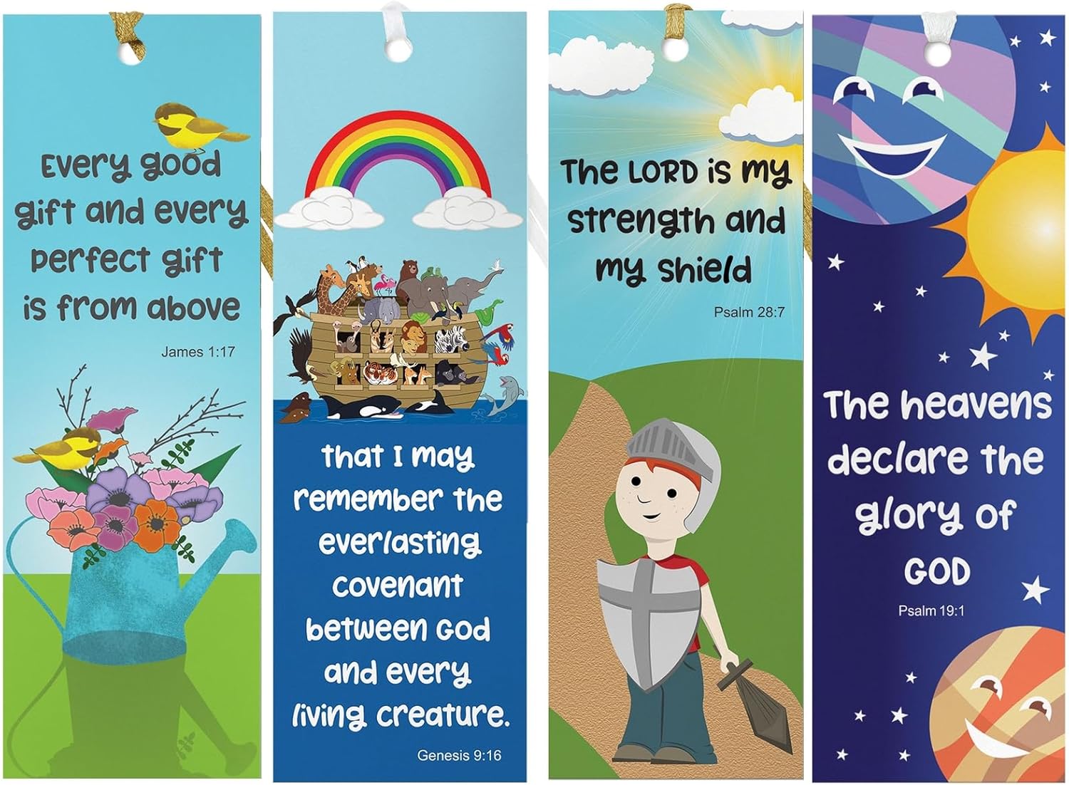 72 Pack Christian Bookmarks Bulk, Religious Scripture, 12 Bible Verse Quotes for Kids (6 x 2 x 0.1 in) 8 71i+93BPHCL. AC SL1500 - northernschoolofshiatsu.co.uk