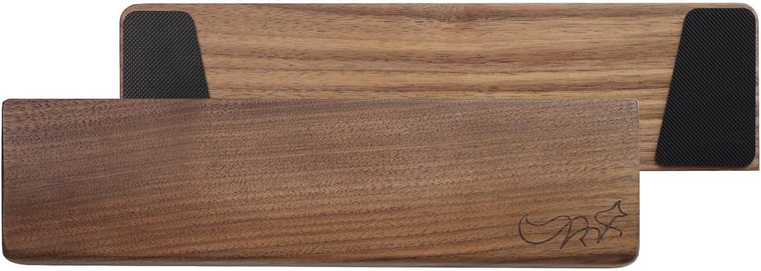 Wooden Wrist Rest Pad, Ergonomic Walnut Wood Hand Wrist Rest for 60%,65% Keyboard & 80% Mechanical Keyboard, Non-Slip Palm Pad for Comfortable Typing and Playing (60%) 1 71ipJj8JAsL. AC SL1500 - northernschoolofshiatsu.co.uk