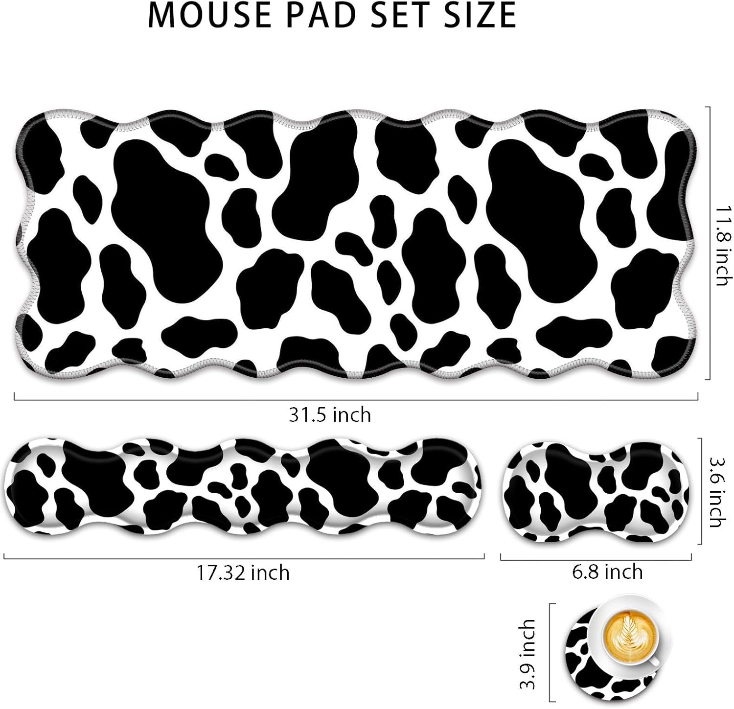 4 in 1 Desk Mat Set,Mouse Pad with Keyboard Wrist Rest,Wave-Shaped Design,Non-Slip Rubber Base,Waterproof,for Home,Office,Gaming,Starry Night 28 71itg0DwmDL. AC SL1500 - northernschoolofshiatsu.co.uk