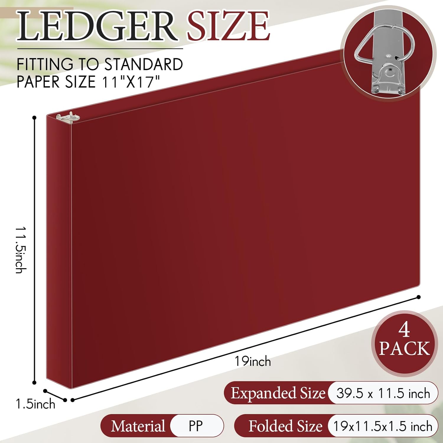 4 Pcs 11 x 17 Inch 3 Ring Binders Slant Rings Heavy Duty View D Ring Binders Economy Holds 11" x 17" Paper for Artwork Blueprints, Office, Home, Work Places(White,1 Inch) 2 71j1qOKFqKL. AC SL1500 - northernschoolofshiatsu.co.uk