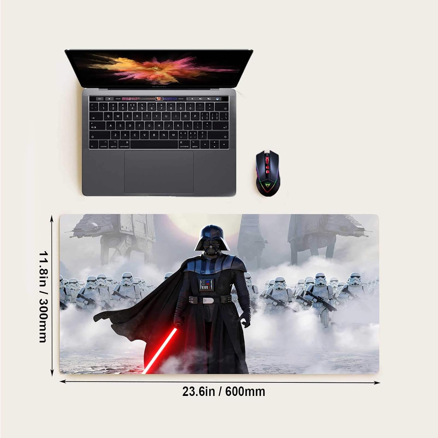 Gaming Mouse Pad Large XXL White,Soft Mousepad with Anti-Slip Rubber Base & Stitched Edges,Smooth Surface Laptop Desk Pad,Computer Keyboard and Mice Combo Pads Mouse Mat,31.5x15.7 inch 11 71jVXnqqE1L. AC SL1500 - northernschoolofshiatsu.co.uk