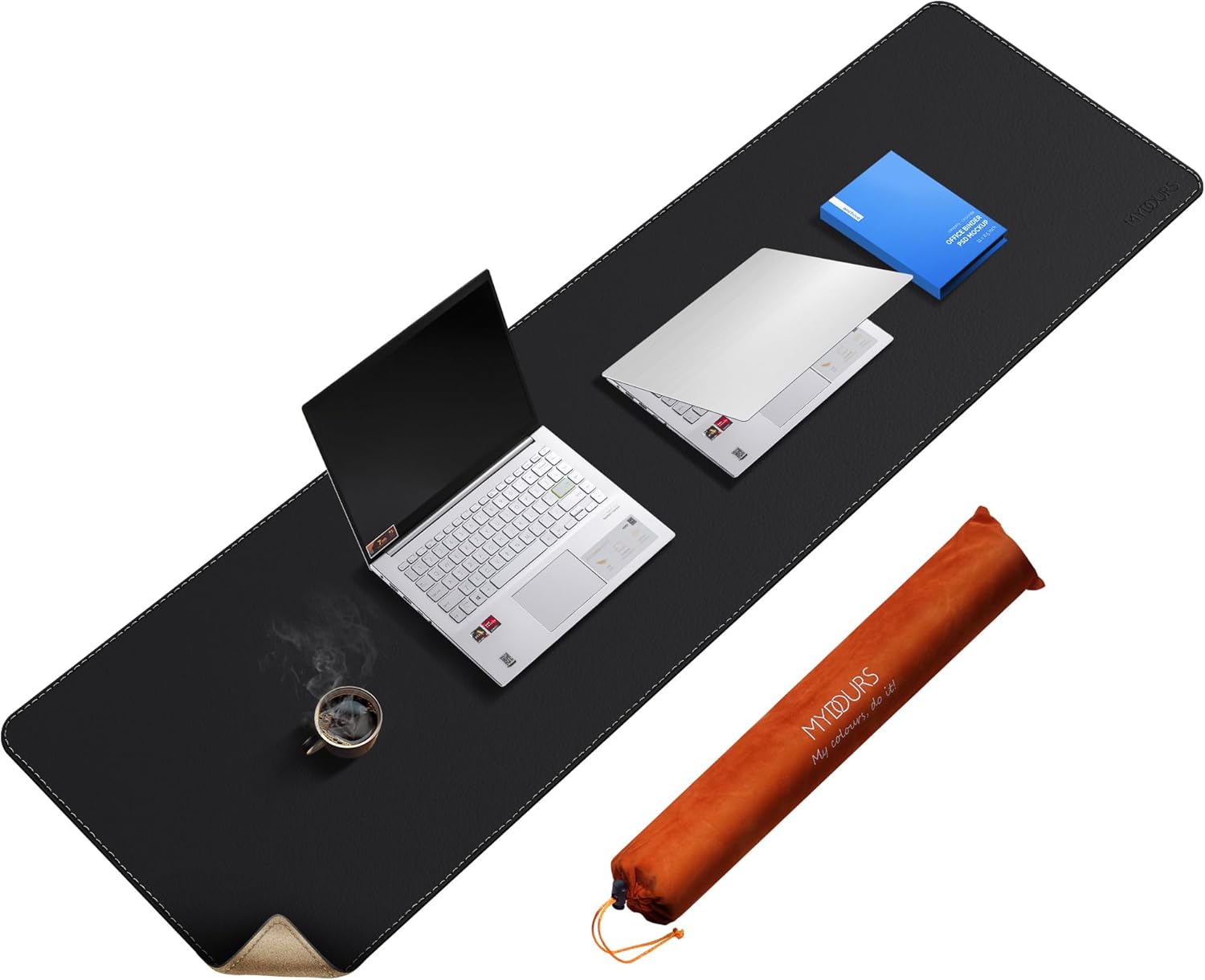 Mydours Cork & PU Leather Desk Mat, 40" x 20" Large Gaming Mouse Pad XL, Dual-Sided Portable Desk Pad Blotter, Keyboard Computer Desktop Protector for Gift Office Home (Brown) 19 71jcbVqqfGL. AC SL1500 - northernschoolofshiatsu.co.uk