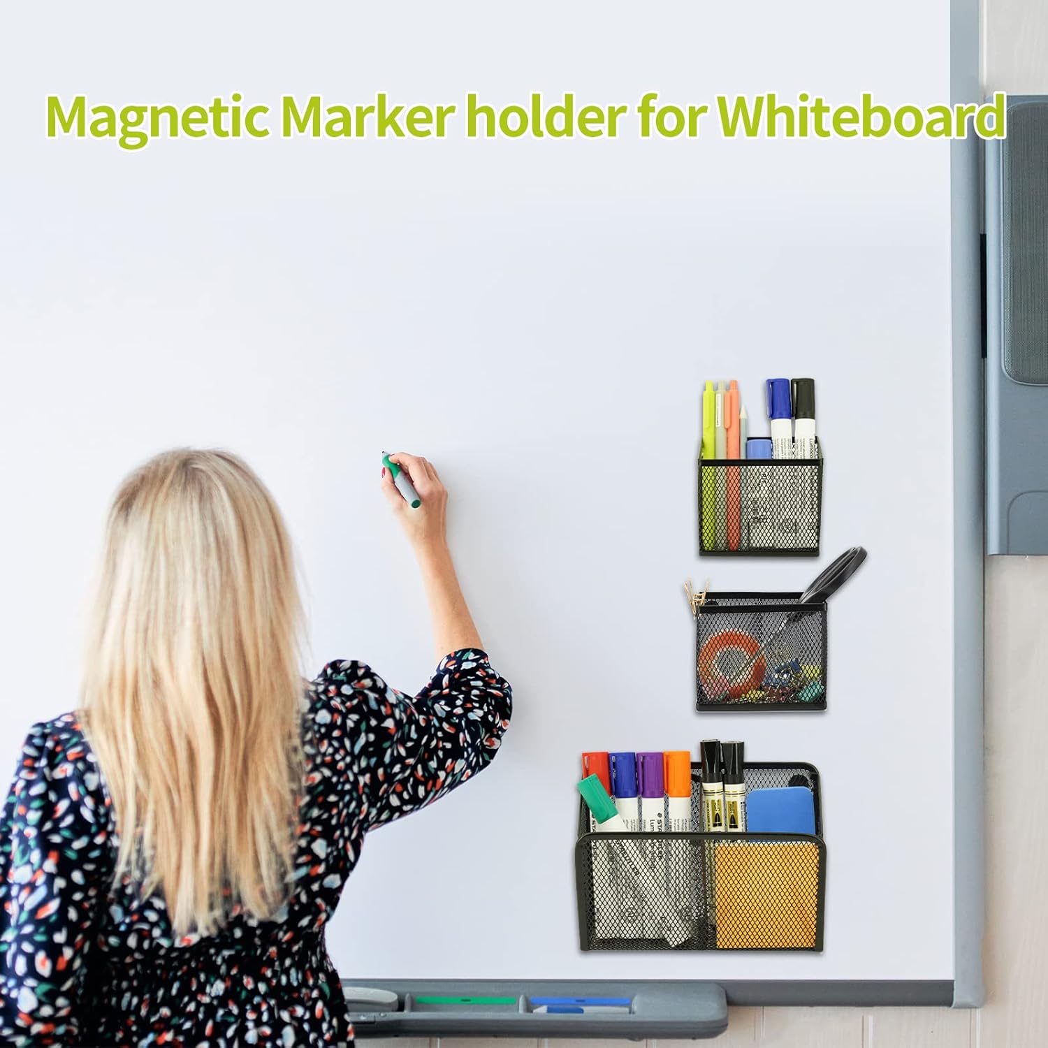 Locker Shelf Organizer, Magnetic Pencil Holder, Metal Storage Basket for Whiteboard, Refrigerator, Ideal Cabinet for School, Black (Pack 3L) 7 71k39ELzqBL. AC SL1500 - northernschoolofshiatsu.co.uk