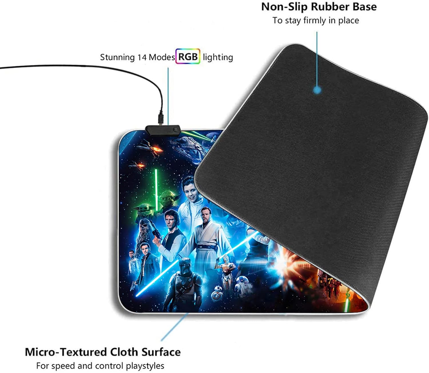Anime Mouse pad,RGB Gaming Mouse Pad 14 Lighting Modes,Large LED Mousepad 31.5X15.7 X0.16IN Wiith Non-Slip Rubber Base, for Boys and Girls 3 71k8EZSGGWL. AC SL1500 - northernschoolofshiatsu.co.uk