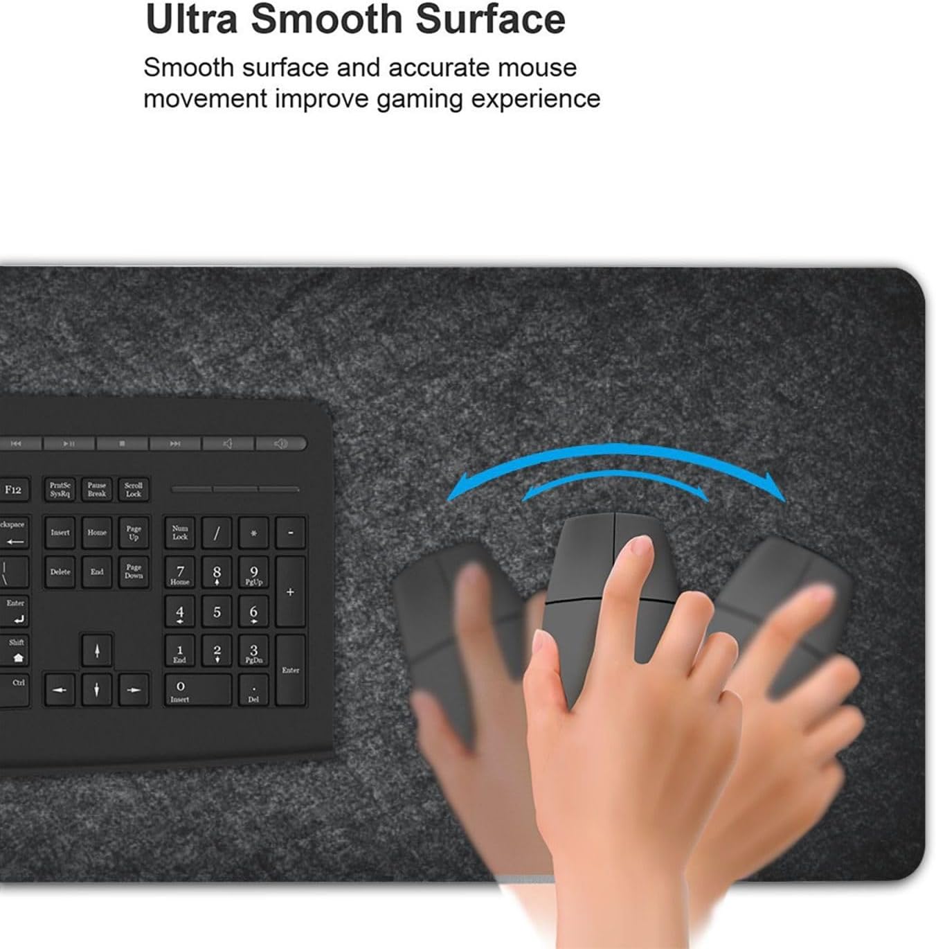 AQQA Extended Gaming Mouse Pad Cherry Blossoms Japanese XXXL Full Desk Mousepad 48" x 24", Non Slip Desk Mat with Stitched Edge Computer Keyboard Mat for Office 35 71kzG2zme6L. AC SL1500 - northernschoolofshiatsu.co.uk