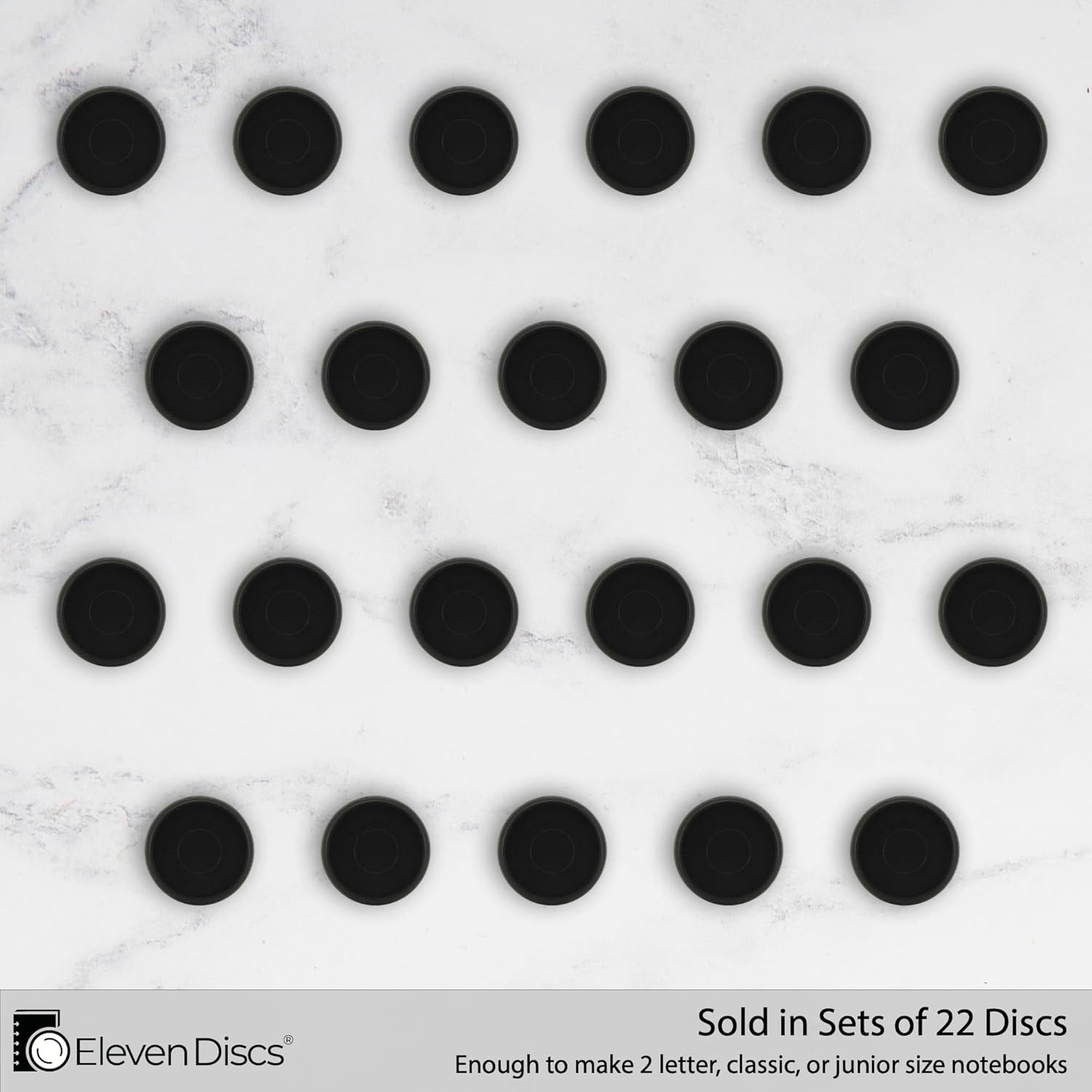 ¾-Inch Black Plastic Discbound Expansion Discs for Custom Notebook and Planner - Compatible with Circa, Arc, TUL (Set of 22) 9 71l41MEAgkL. AC SL1500 - northernschoolofshiatsu.co.uk