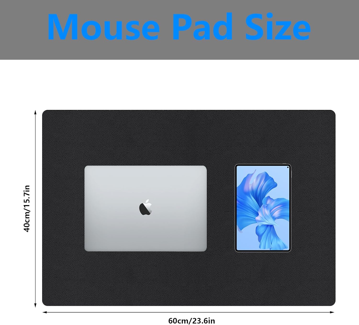 Leather Desk Pad Protector, Large Desk Mat for Keyboard and Mouse, Scratch-Proof and Wear-Resistant, Suede Non-Slip Bottom(Black-23.6 x 13.7 in) 21 71lBTSD2rJL. AC SL1500 - northernschoolofshiatsu.co.uk
