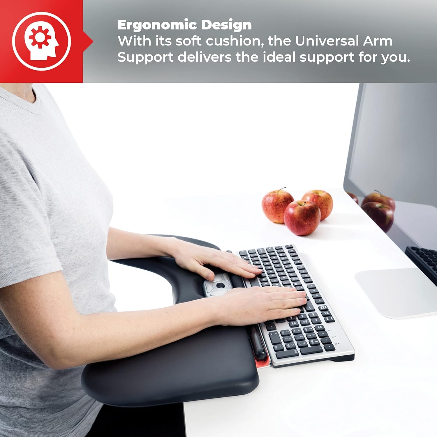 Contour Design Universal ArmSupport - Clamp On Forearm Rest for RollerMouse Red - Extra Wrist Support for Mouse and Keyboard Use - Ergonomic Desk Extender to Help Reduce Strain and Fatigue 2 71lKH9VU+jL. AC SL1500 - northernschoolofshiatsu.co.uk