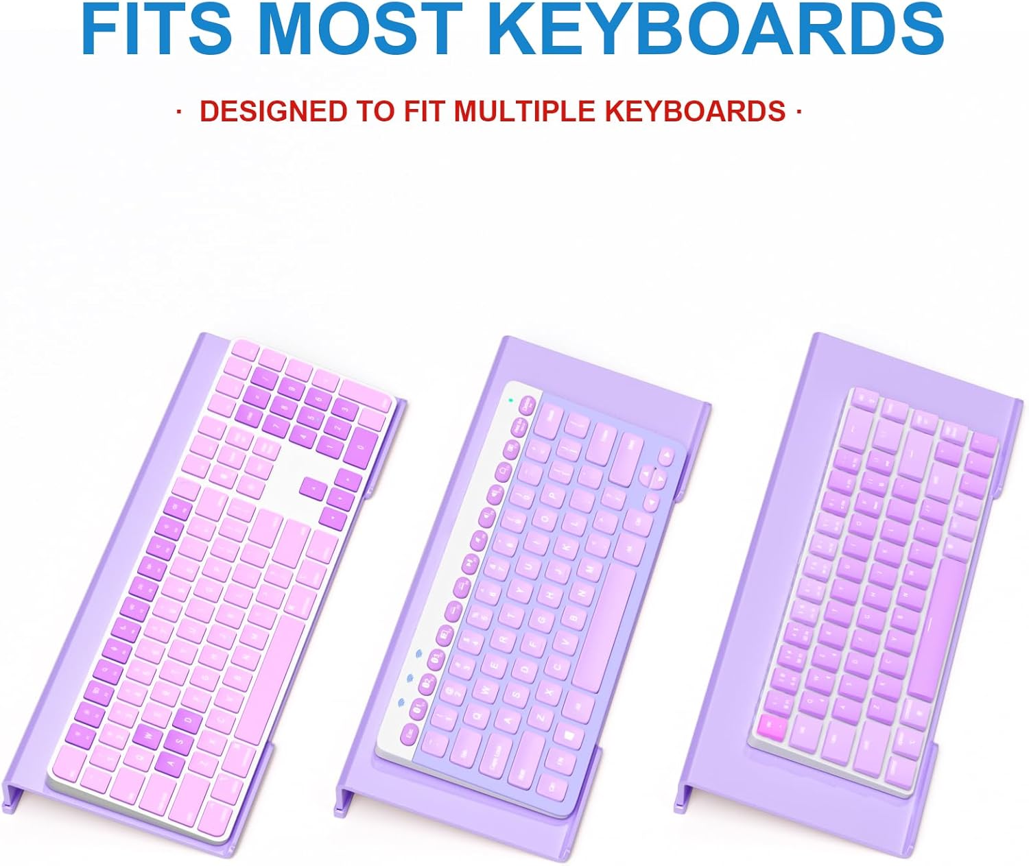 WINFFOR Comfortable Computer Keyboard Stand - Ergonomic Keyboard Riser Acrylic Tilted Keyboard Holder for Easy Typing&Working at Home Office - Fits All Keyboard Sizes - 17'' Wide (Lightpink) 25 71llUQwvsiL. AC SL1500 - northernschoolofshiatsu.co.uk