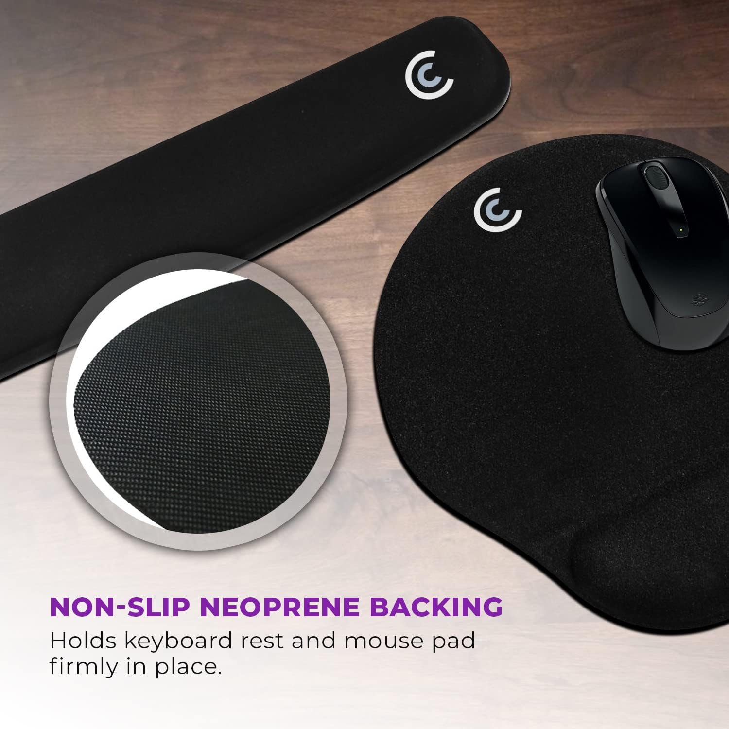 4pc Premium Wrist Rests for Keyboard and Mouse Pad Set - Memory Foam Cushion, Black - Ergonomic Wrists Hand Arm Rest Support for Laptop Computer Desk and Gaming - Carpal Tunnel Syndrome Relief 5 71mgk7jVHXL. AC SL1500 - northernschoolofshiatsu.co.uk