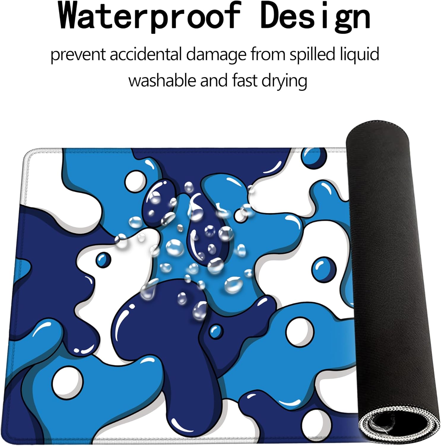 MEWOOCUE® Gaming Mouse Pad for Desk,Large Cute Black White Mousepad Laptop,Japanese Grey Anime Mouse Mat,Long XXL Waterproof Keyboard Pads,Big Non-Slip Mouse Pads for Game Office Home(31.5 x 15.7 in) 24 71n1Is31uFL. AC SL1500 - northernschoolofshiatsu.co.uk