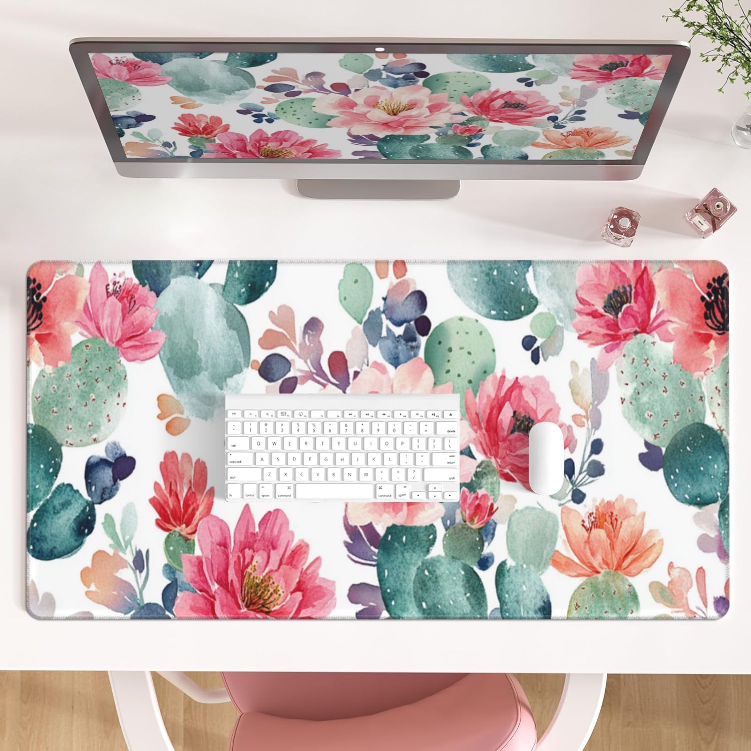 AQQA Abstract Desk Mat Desktop,Gaming Mouse Pad Long Cute Large Desk Pads 31.5X15.7 Inch Mousepad with Non-Slip Base Stitched Edge Keyboard Mat for Gaming Office, Abstract Modern Colorful 48 71n2f7wrtnL. AC SL1500 - northernschoolofshiatsu.co.uk