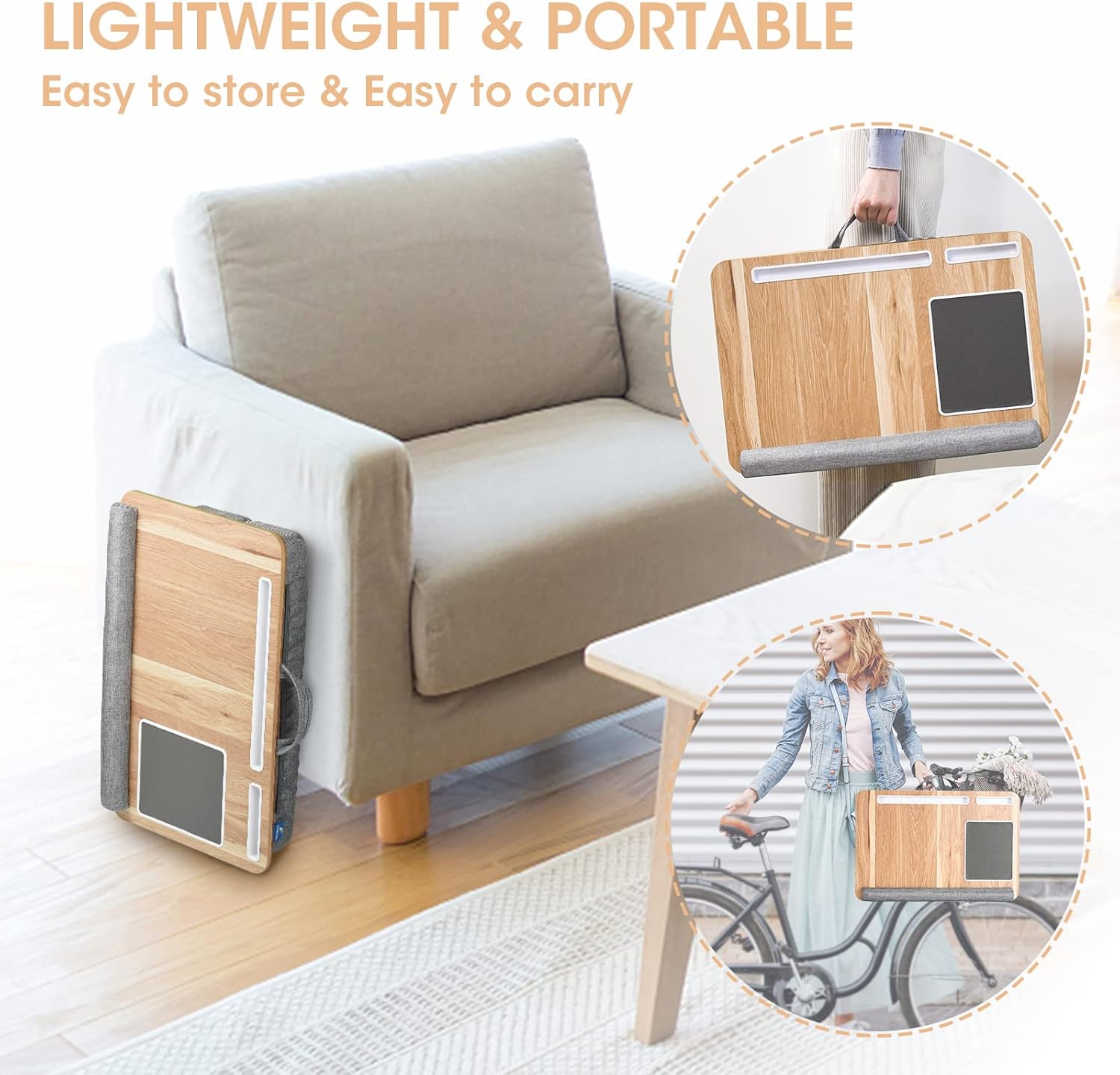Lap Laptop Desk, Adjustable Angle Lap Desk with Cushion Fits up to 17 inch Laptop, Soft Lap Pad, Storage Function, Wrist Rest, Tablet Slot, Portable Handle, Book Lap Stand for Adult Teen Student 6 71n98vYHIVL. AC SL1500 - northernschoolofshiatsu.co.uk