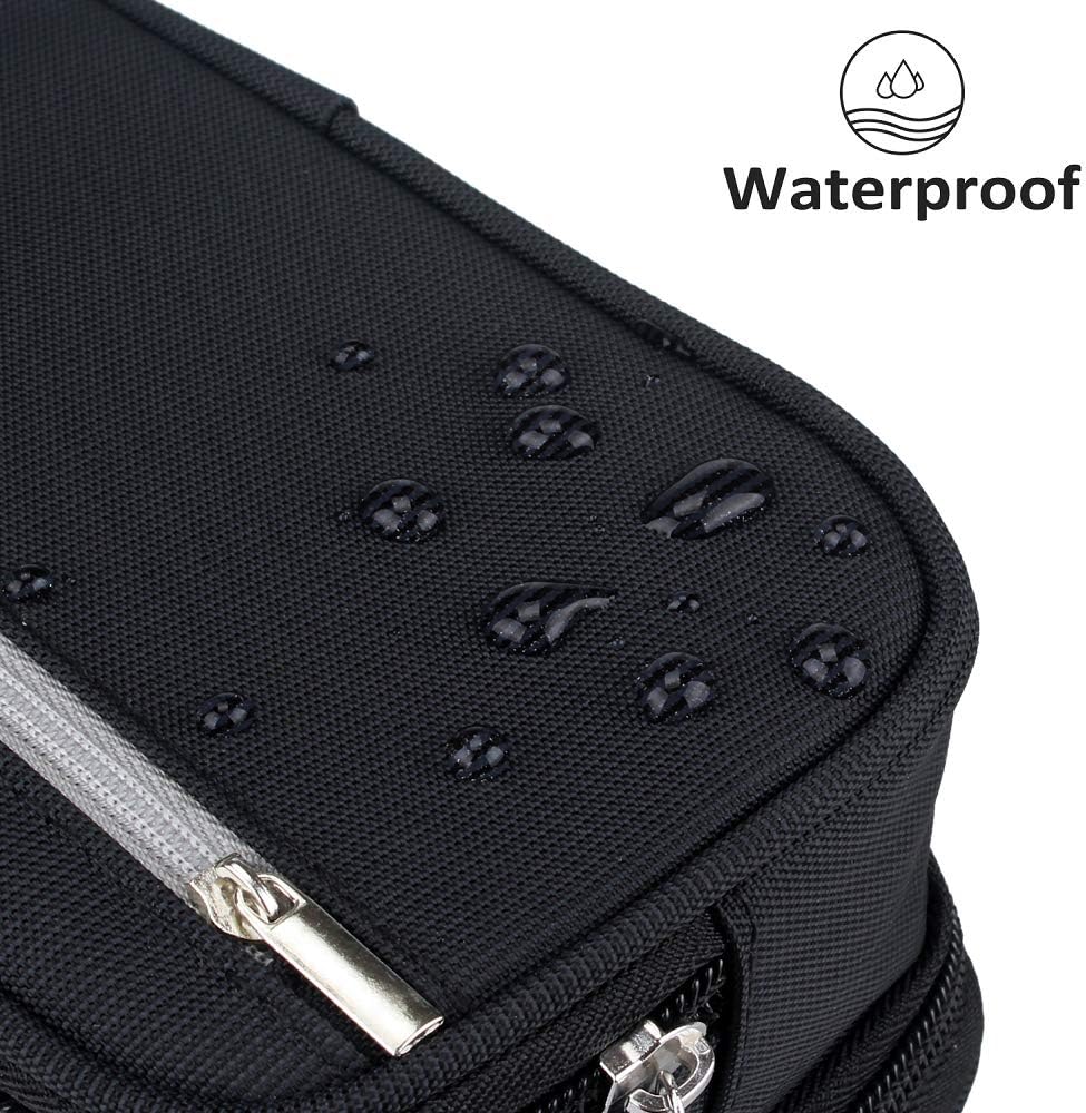 YONZONE Large Capacity Pencil Case Big Storage Pencil Bag Pouch 3 Multifunctional Compartment Pen Marker Cases Holder Portable Office Stationery Organizer Supplies Makeup Bag, Black 6 71nDTvBnpgL. AC SL1000 - northernschoolofshiatsu.co.uk