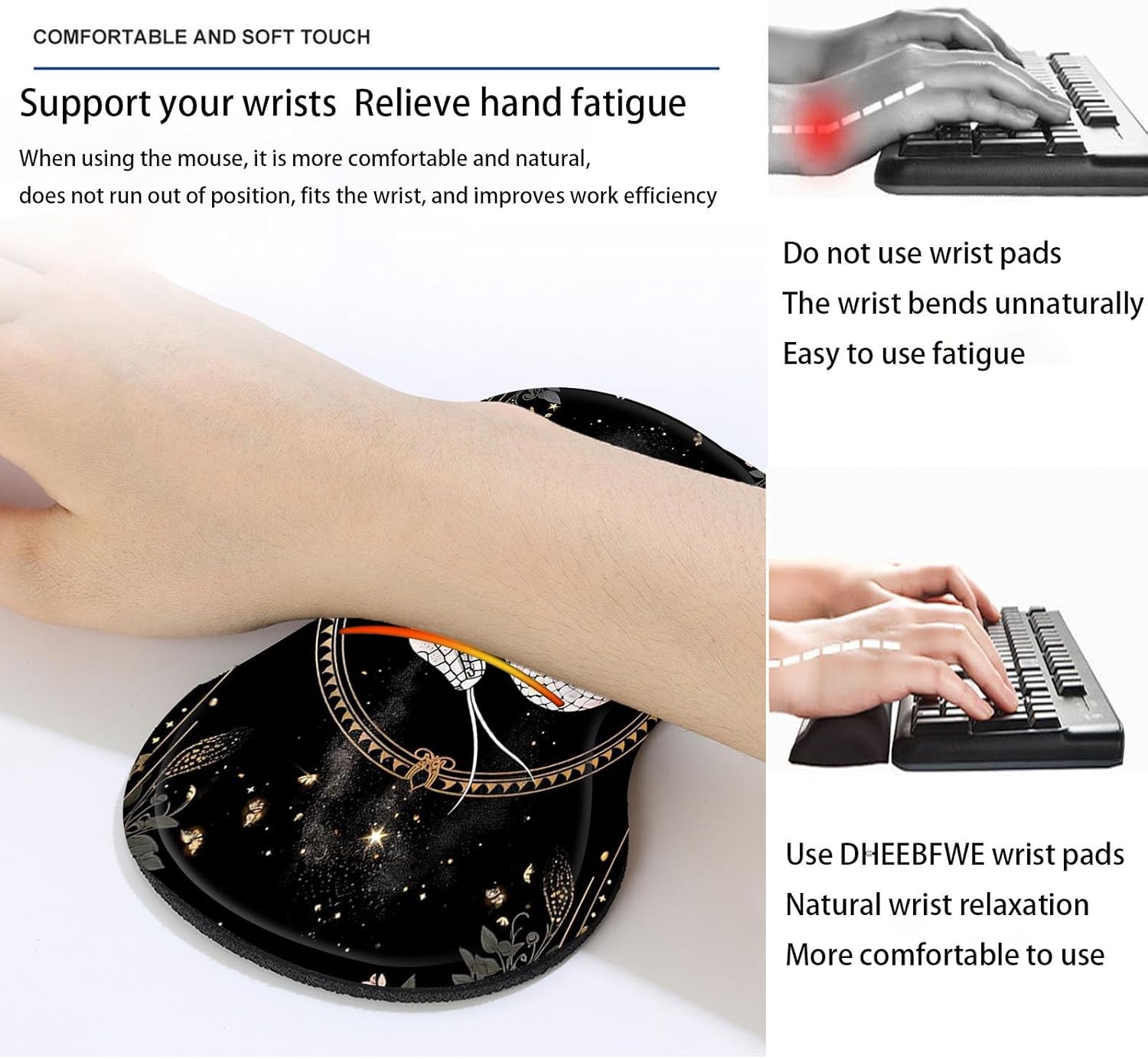 Keyboard Mouse Pad Set,Large Desk Pad+Keyboard Wrist Rest+Mouse Pad Wrist Support+Coaster,Easy Typing Pain Relief Non-Slip Mousepad Wrist Support Mousepad Home Office,Colorful Bird Feathers 21 71nI5+a2l0L. AC SL1500 - northernschoolofshiatsu.co.uk