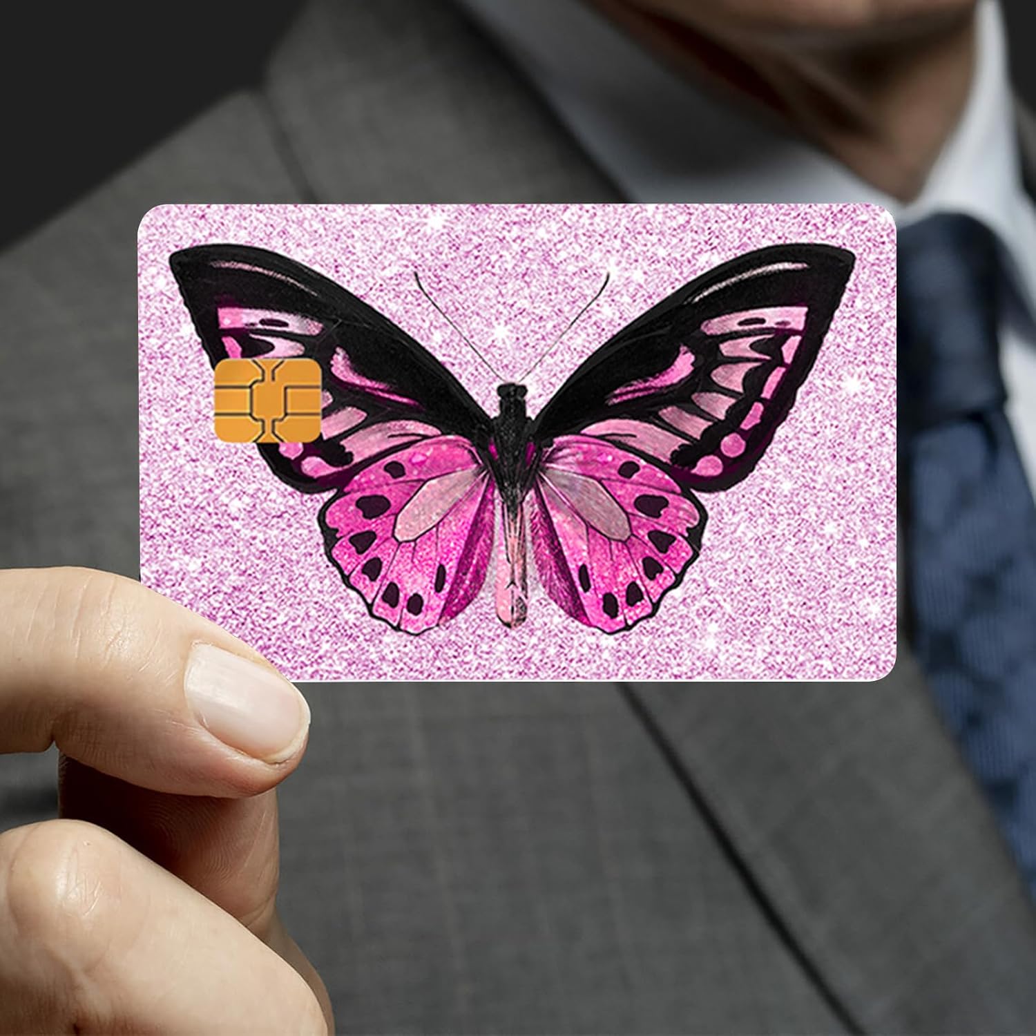 2 Set Debit Card Skin,1 Set with 4 Stickers,Credit Card Skin,Credit Card Cover,Debit Card Cover,American Express Card Skin,Card Stickers for Debit Cards (Butterfly) 4 71nJ lCWhcL. AC SL1500 - northernschoolofshiatsu.co.uk