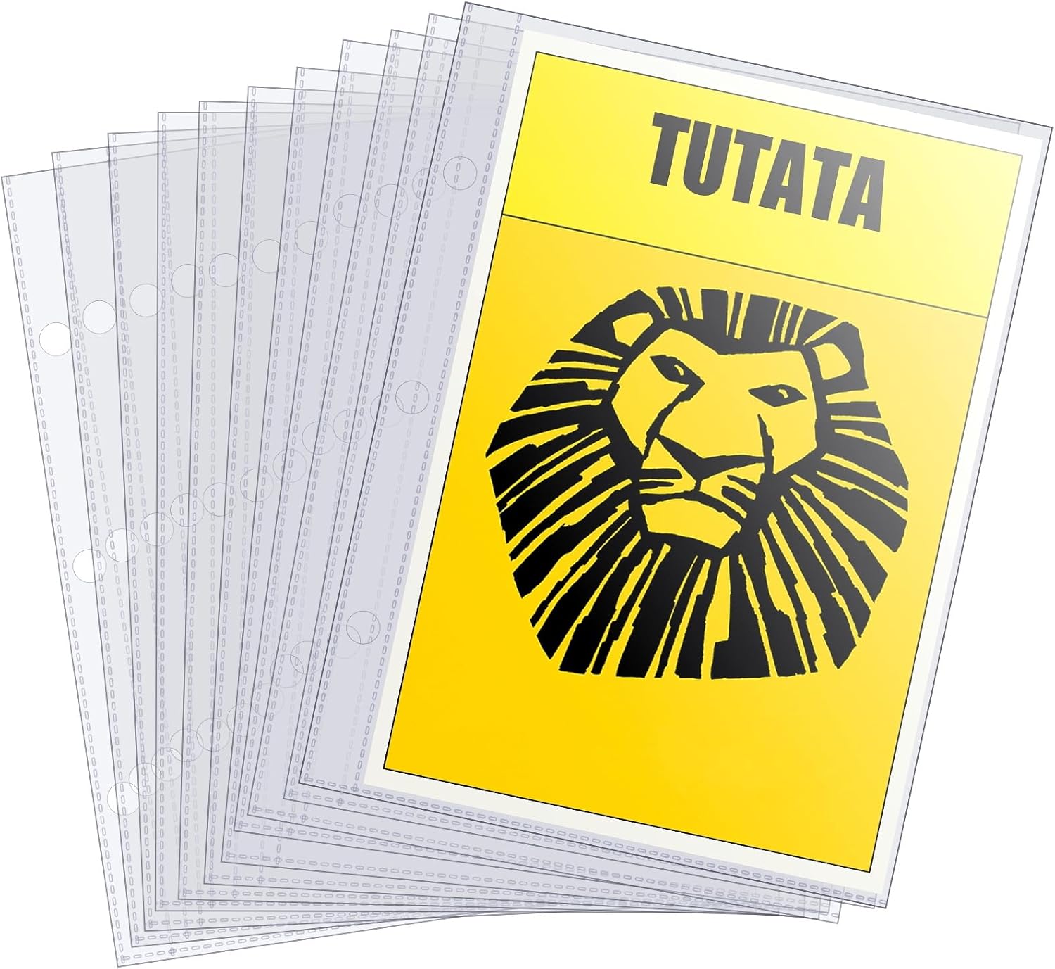 Page Protectors for Broadway Play Programs and Theater Programs, 50 Sheet Protectors Fit The Older 6 x 9 Brochures, Heavy-Duty, 50 Pack 1 71o3grBb+WL. AC SL1500 - northernschoolofshiatsu.co.uk