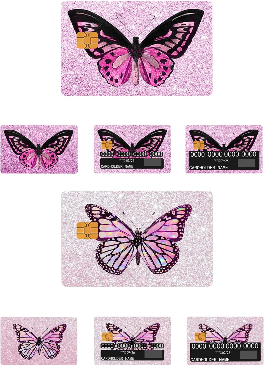 2 Set Debit Card Skin,1 Set with 4 Stickers,Credit Card Skin,Credit Card Cover,Debit Card Cover,American Express Card Skin,Card Stickers for Debit Cards (Butterfly) 2 71oe8uggYjL. AC SL1500 - northernschoolofshiatsu.co.uk