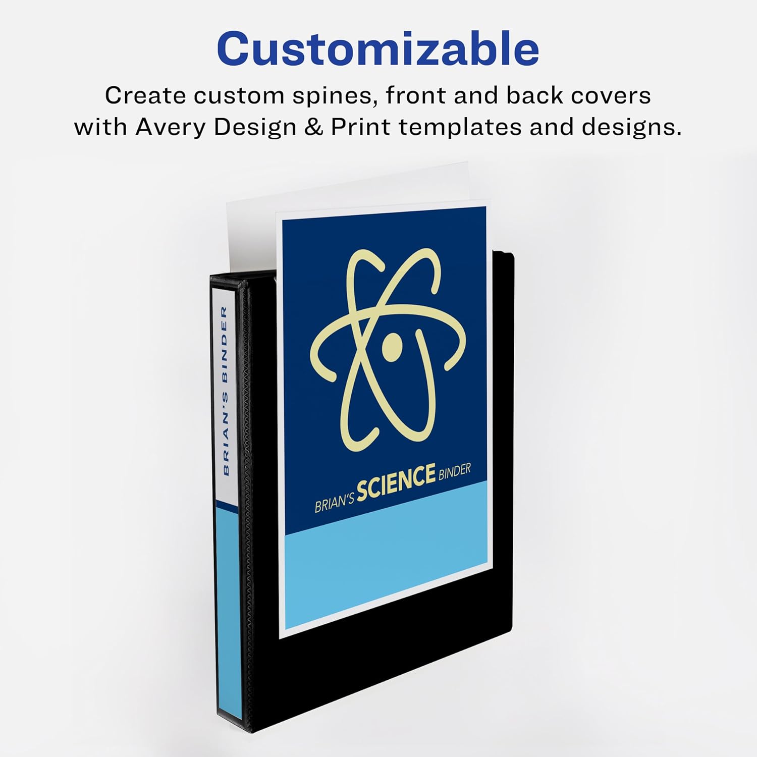 Avery Economy View 3 Ring Binder, 1" Round Rings, 1 White Binder (05711) 14 71onBV7Z5RL. AC SL1500 - northernschoolofshiatsu.co.uk