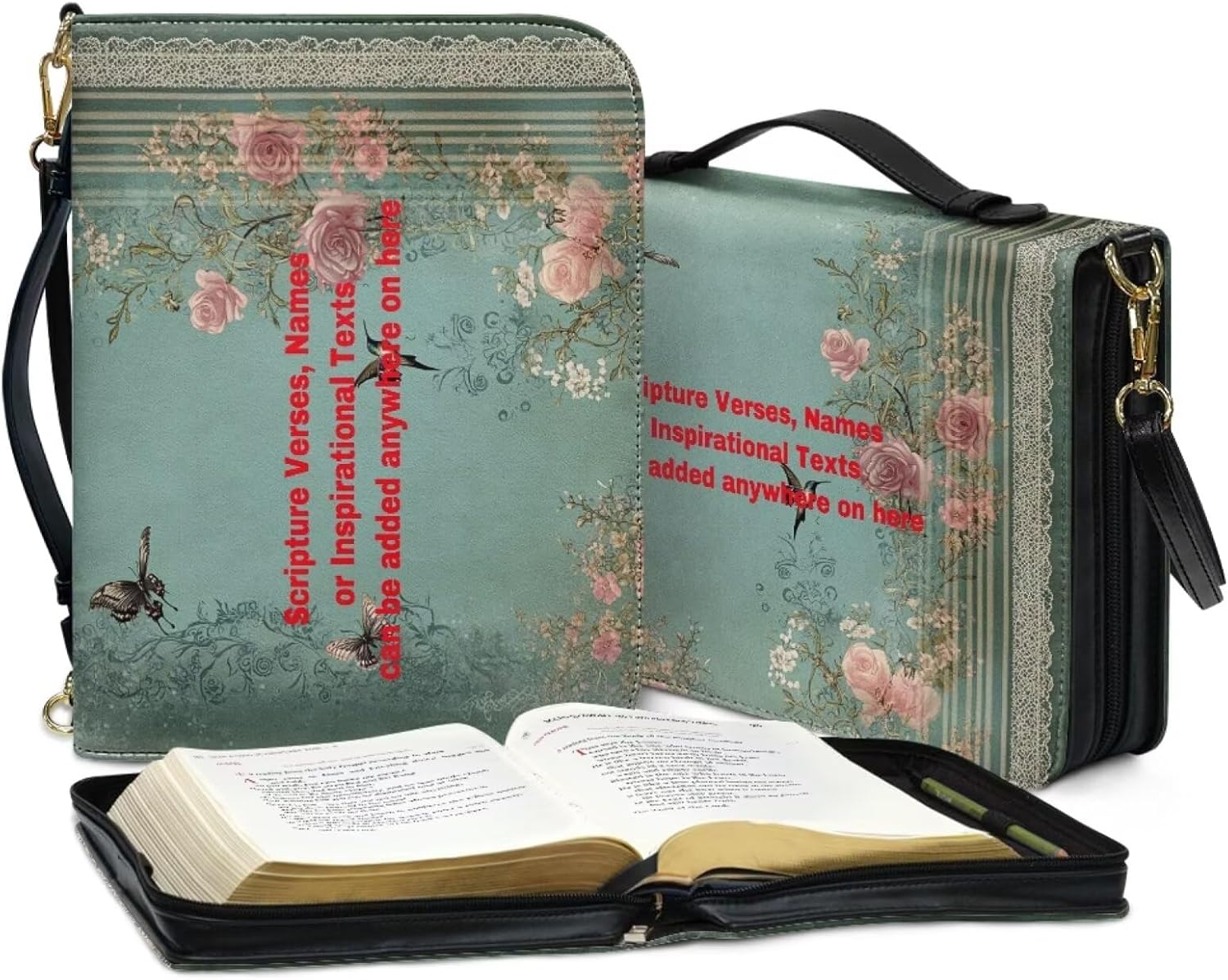 Custom Personalized PU Leather Bible Cover Case for Women,Customized Bible Cases Bible Tote Bag Bible Carrying Case Bible Carrier with Detachable Shoulder Strap,2XL 146 71ouFN8g7 L. AC SL1500 - northernschoolofshiatsu.co.uk