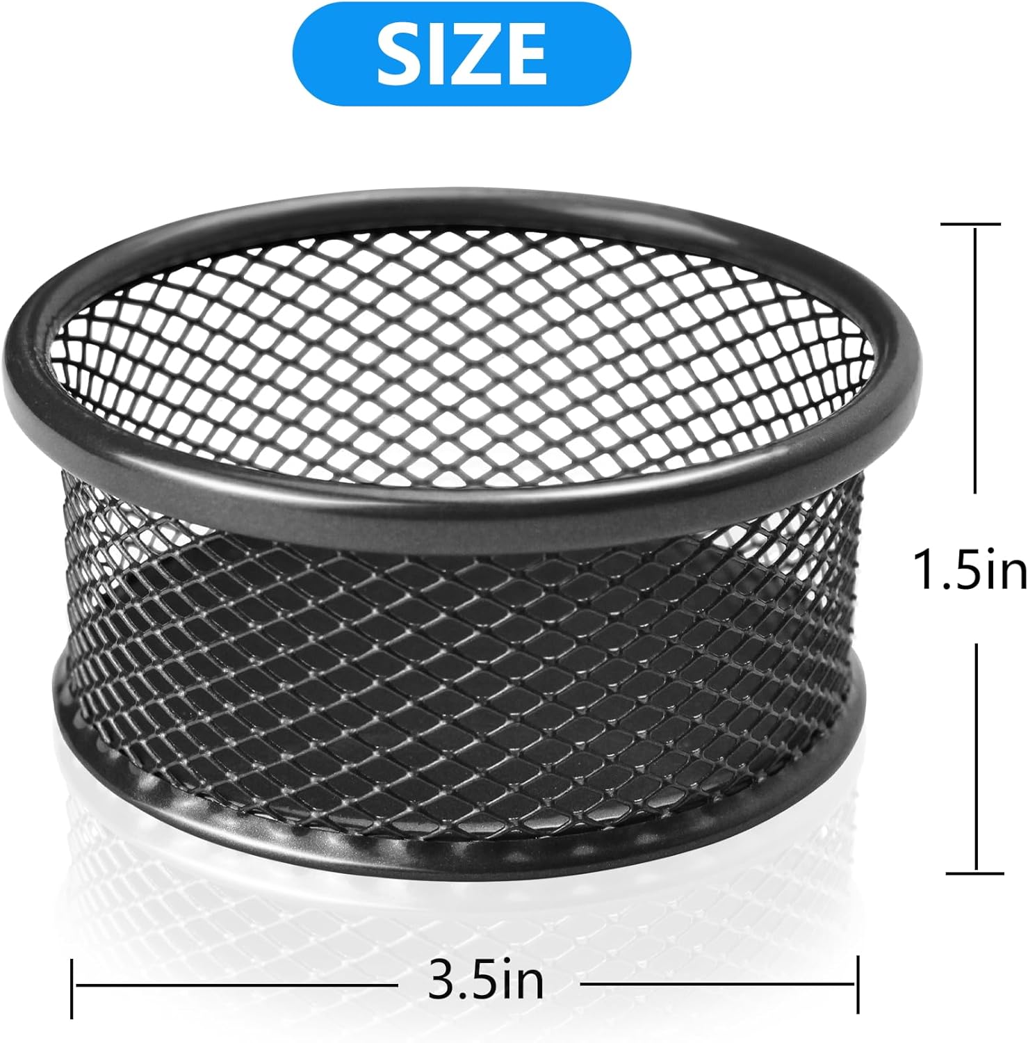 4 Pack Mesh Paper Clip Holder for Desk, Black Paperclip Holders Paper Clip Holders, Metal Paper Clip Dispenser Organizer for Desk, Binder Clip Holder Container for Home Office School 3 71pghE0SgQL. AC SL1500 - northernschoolofshiatsu.co.uk