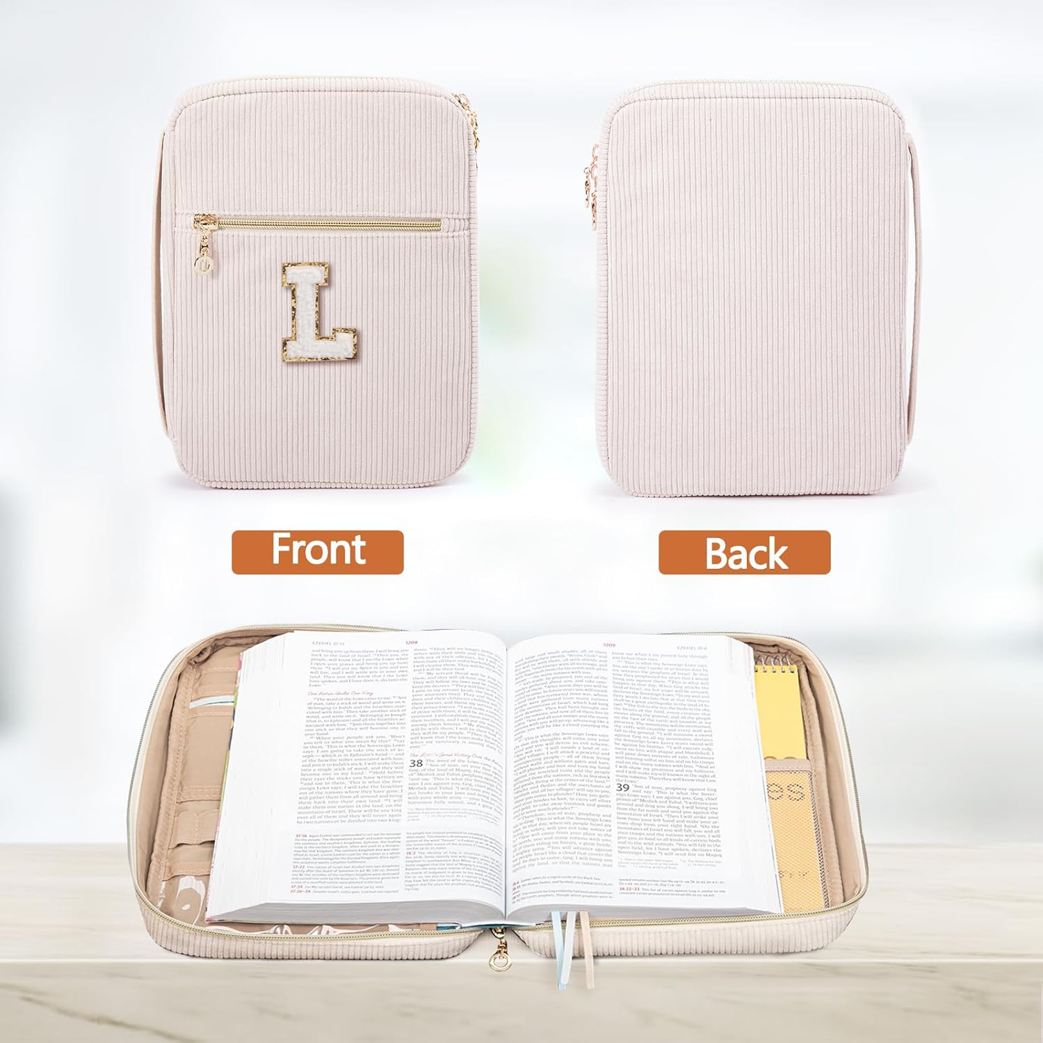 Bible Cover for Women, Initial Personalized Bible Gift - Bible Case for Men - Bible Holder - Bible Bag - Bible Carrier - Bible Carrying Case with Pockets for Bible Study Suppliers, Bible Accessories 63 71pjC8UYh7L. AC SL1500 - northernschoolofshiatsu.co.uk
