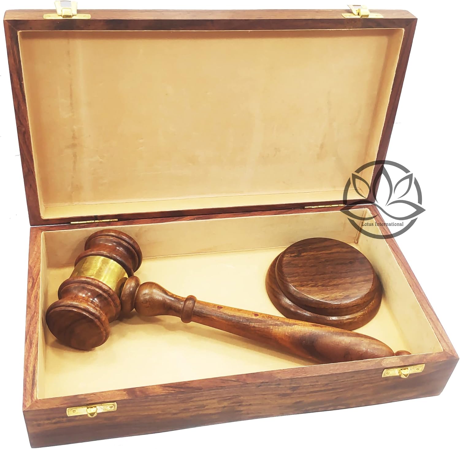 Premium Sturdy Hnadcrafted Wooden Gavel Boxed Set Polished Gavel with Brass Strip and Sound Block Gift Box Set for Lawyer, Judge and Auctioneer 1 71q3konR4EL. AC SL1500 - northernschoolofshiatsu.co.uk