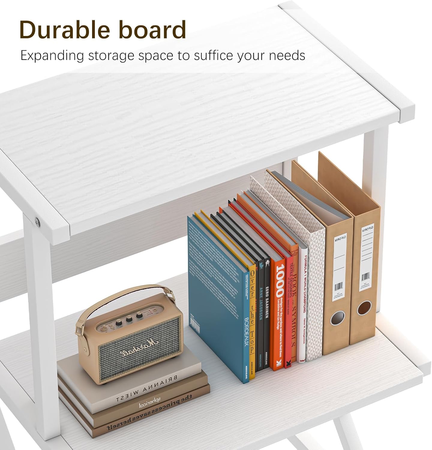 aboxoo Printer Stand for Desk, Desktop Printer Shelf Large 3-Tier Multi-Purpose Office Organization Shelves for Home Office, Rustic Brown 24 71qU1cMjv0L. AC SL1500 - northernschoolofshiatsu.co.uk