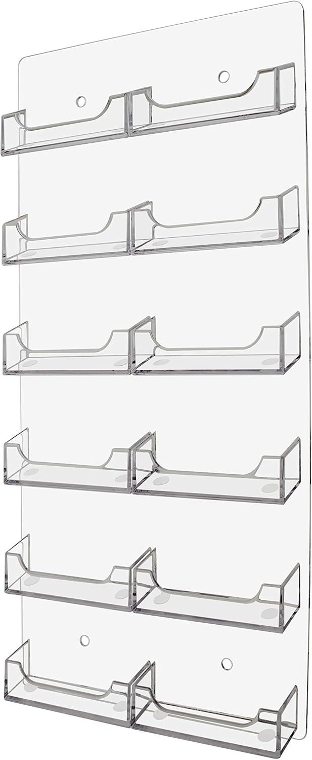 Marketing Holders Wall Business Card Holder with Hanging Hardware for 3.5" x 2" Gift Cards Clear Acrylic 4 Slot Display for Retail Stores and Tradeshows and Expos 52 71qiyUl 0rL. AC SL1500 - northernschoolofshiatsu.co.uk