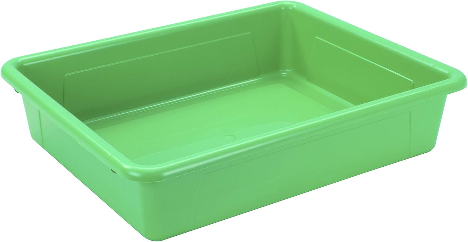 Storex 62520U05C Storage Tray, Letter Size, 5-Pack, 10 x 13 x 3 Inches, Green,Flat Tray 4 71r6cKVqr8L. AC SL1500 - northernschoolofshiatsu.co.uk