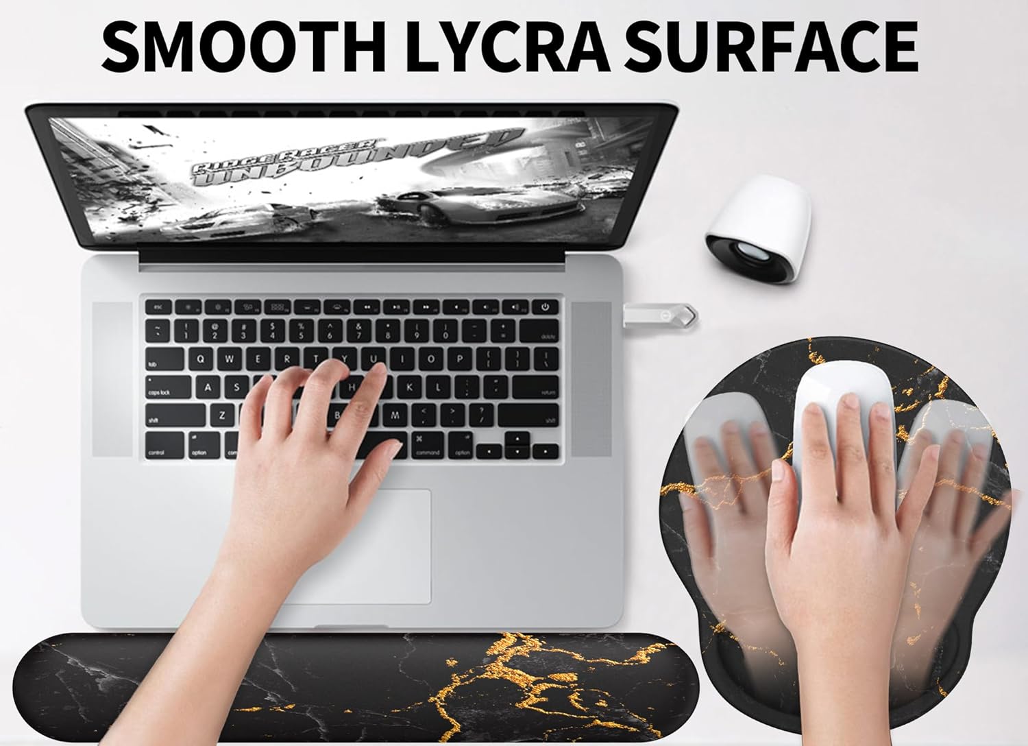eulps Mouse Pad Wrist Support, Ergonomic Memory Foam Keyboard Wrist Pad & Gel Wrist Rest Set for Computer Keyboard for Easy Typing & Pain Relief for Office & Home (Black Marble Set) 7 71sZ9GdvIlL. AC SL1500 - northernschoolofshiatsu.co.uk