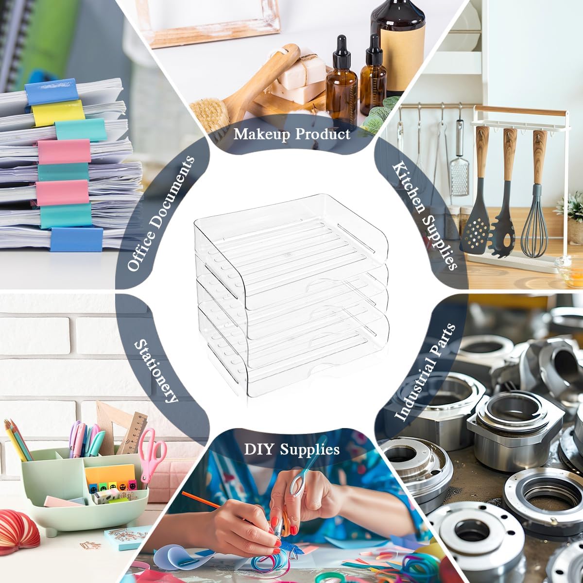 4 Pcs Paper Organizer Letter Tray for Desk, Stackable Clear File Organizer with Label and Sticker for Office, Acrylic Multipurpose A4 Size Paper Holder for Ipad Books Notes Magazine Receipts 7 71t3h4zOXwL. AC SL1200 - northernschoolofshiatsu.co.uk