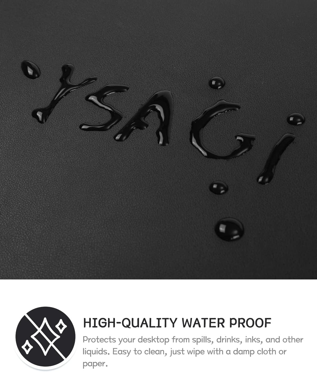 YSAGi Non-Slip Leather Desk Pad, Waterproof Laptop Computer Desk Keyboard Mat, Table Protector Blotter Mat, Large Mouse Pad for Office/Work/Home/Decor(Pink, 23.6" x 13.7") 71 71tY+sZPkiL. AC SL1500 - northernschoolofshiatsu.co.uk