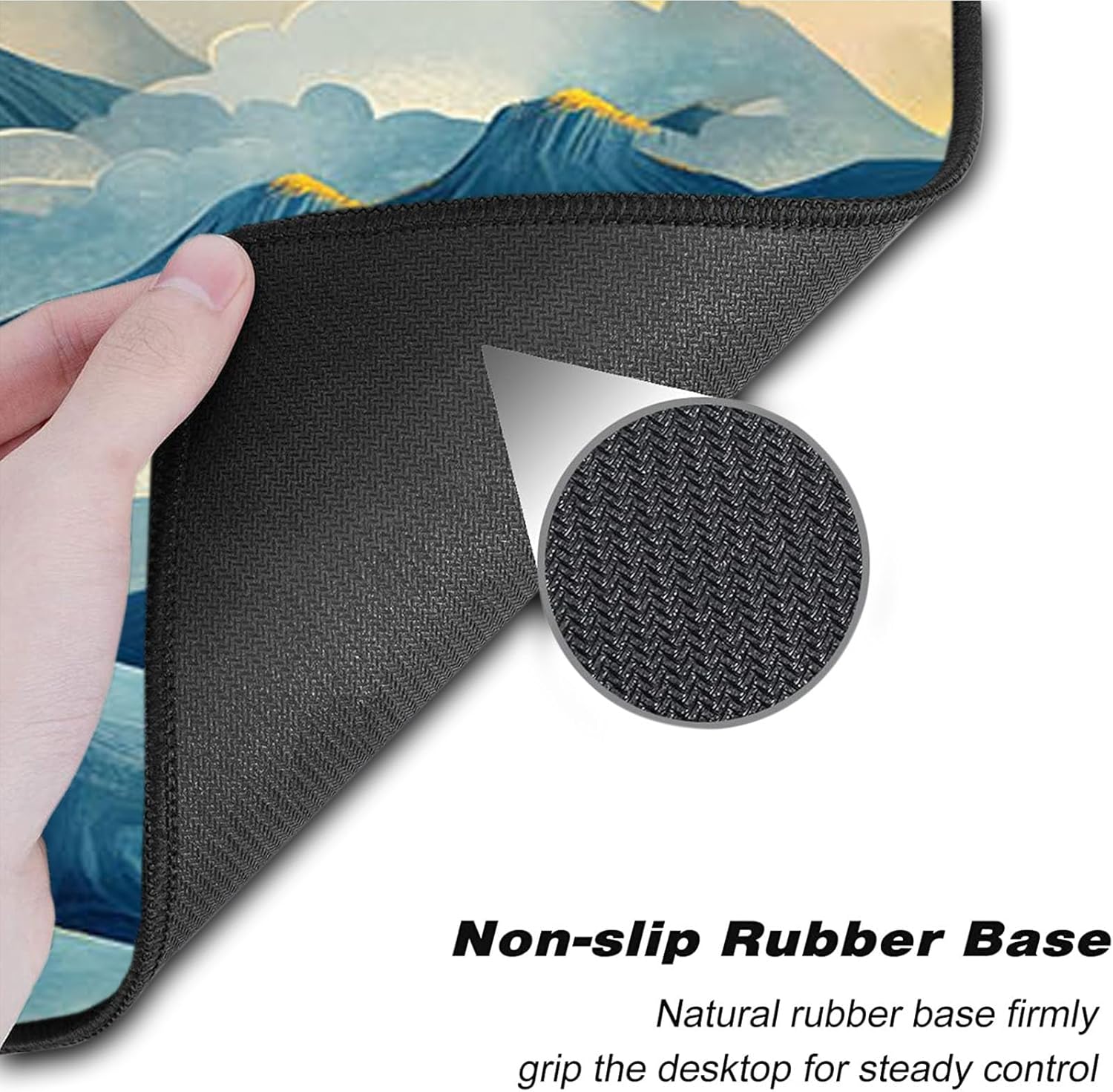 Keyboard Wrist Rest Set,Memory Foam Wrist Support Mouse Pad,31.5"x11.8" Desk Mat for Comfortable Typing & Pain Relief,Non-Slip Base for Office & Home Use - Abstract Flower 73 71thhnLe99L. AC SL1500 - northernschoolofshiatsu.co.uk