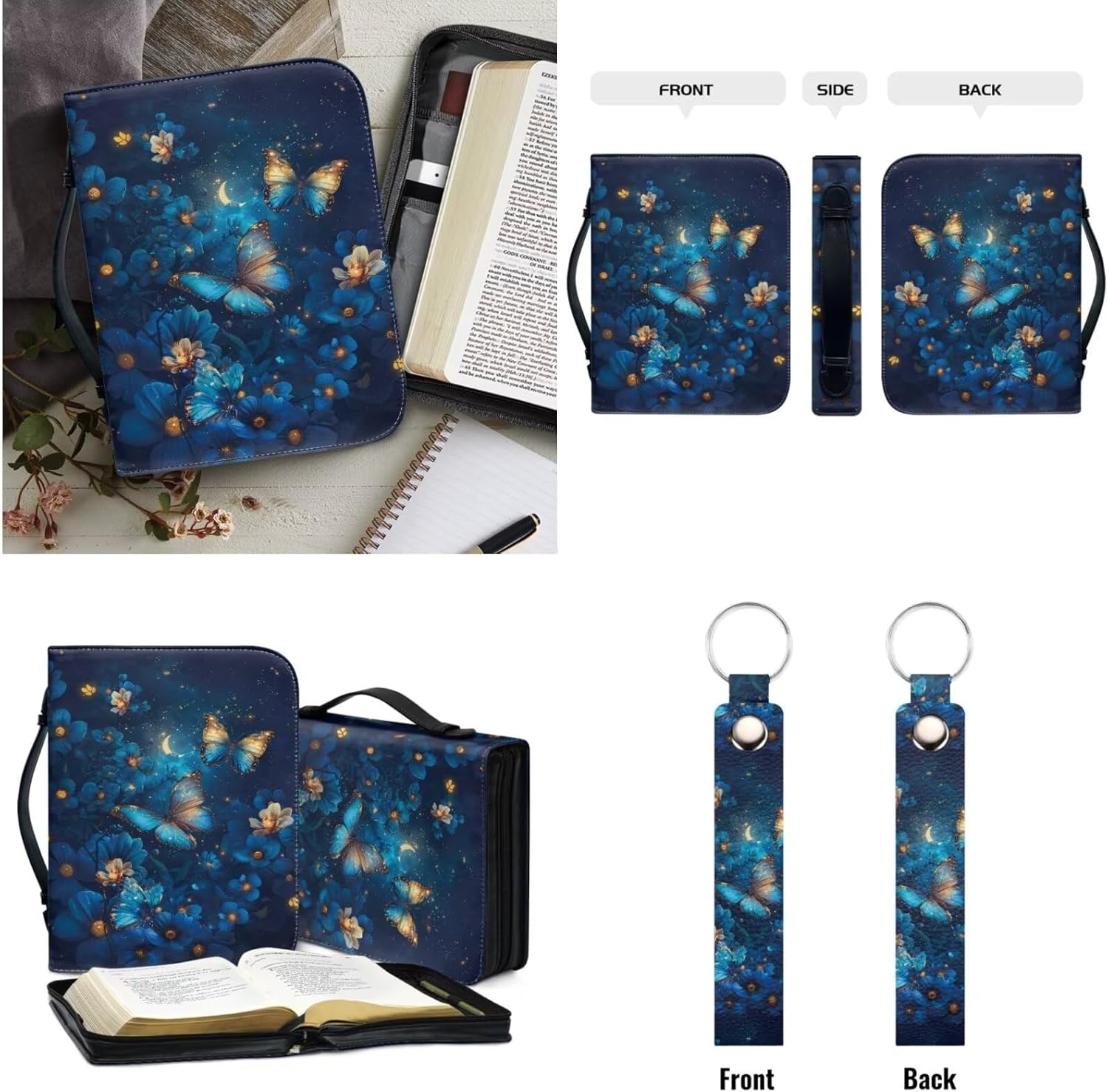 Kuiaobaty Leather Bible Cover with Handle Carrying Bible Case Church Bag Bible Protective Tote with Matched Leather Keychain for Adults Kids Youth God is Within Her She Will Not Fall 108 71tsQLdEtoL. AC SL1500 - northernschoolofshiatsu.co.uk