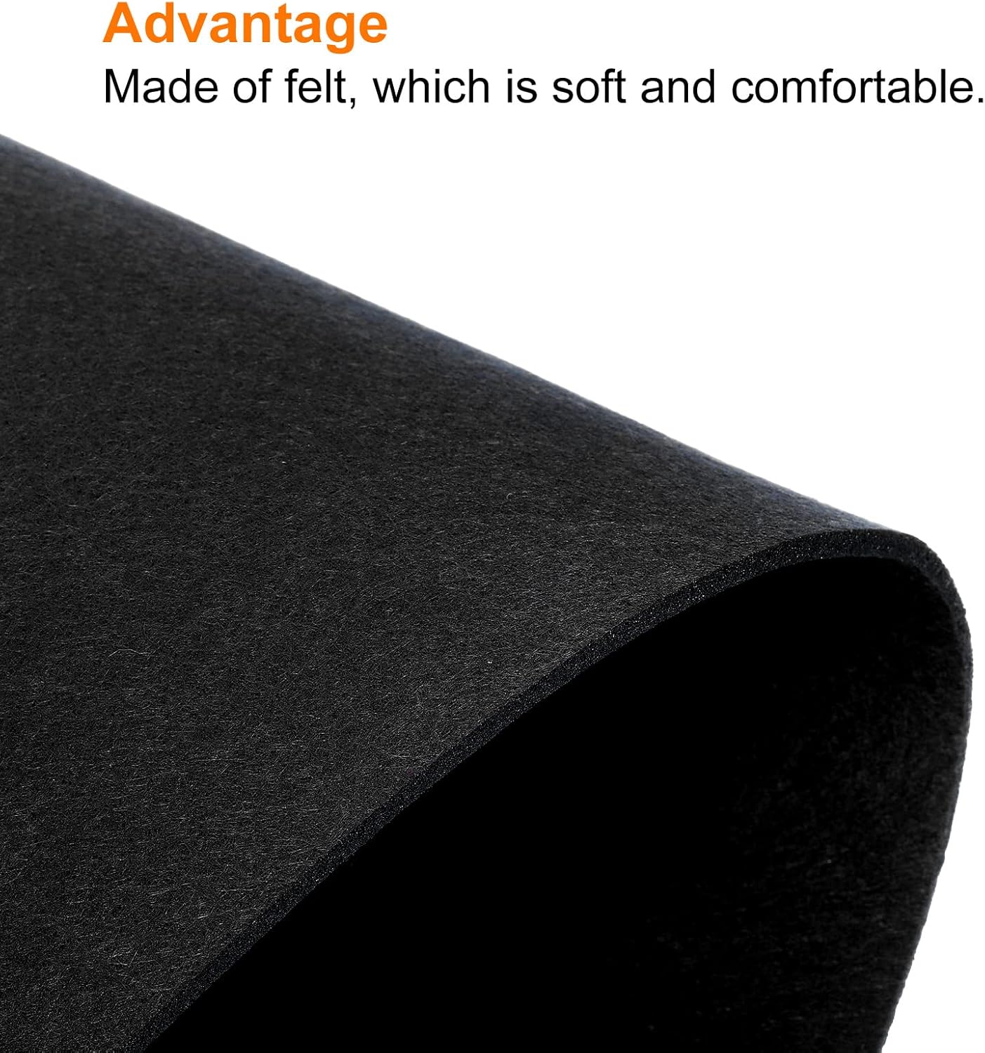 PATIKIL 24"x12" Desk Mat Protector, Felt Dual Side Desktop Pad Writing Mat for Office Home, Black 31 71up66GmT6L. AC SL1500 - northernschoolofshiatsu.co.uk