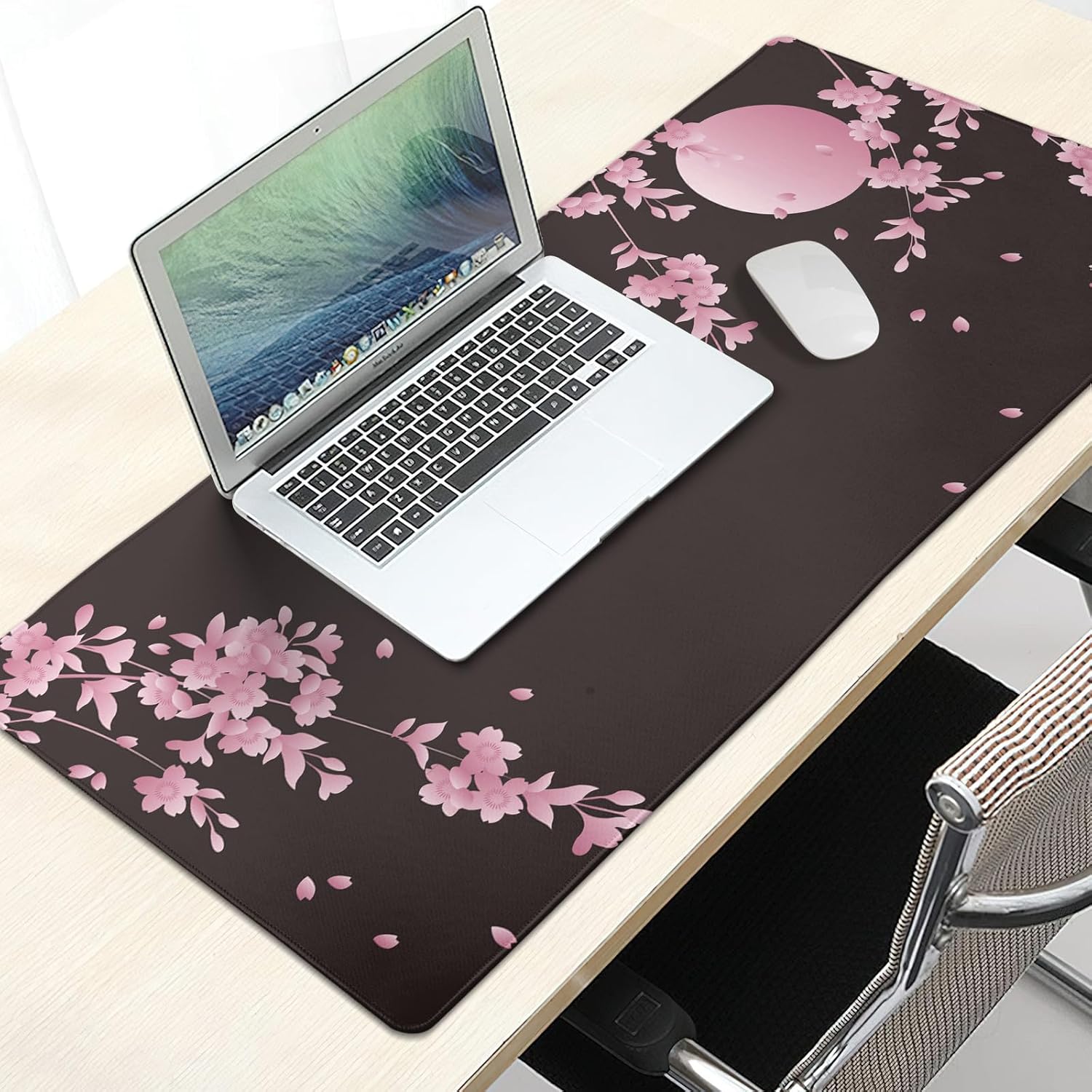 Large Floral Mouse Pad Extended Gaming Mousepad 31.5"x11.8" Vintage Aesthetic Black Desk Mat Flower Mouse Pad Plant Wildflower Mousepad XXL Laptop Computer Keyboard Mats for Desk Office 195 71v26eYEn+L. AC SL1500 - northernschoolofshiatsu.co.uk