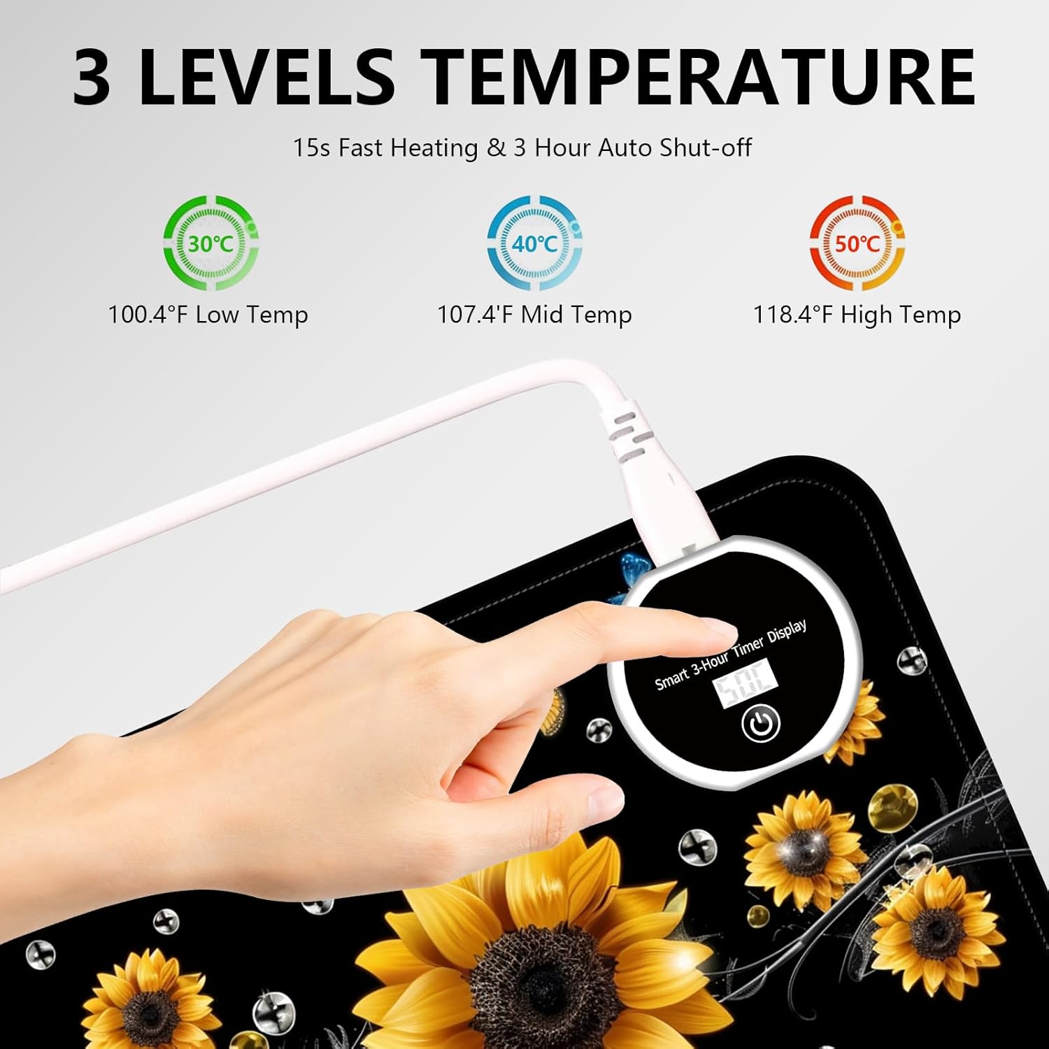Heated Mouse Pad with 3 Levels Heated & 3 Hours Auto Shut-Off Mouse Pad for Warming Hands in Office Home, 31.5" x 13"Large Safe Desk Mat Hand Warmer,Purple Flying Dragon 20 71vC6vQvaXL. AC SL1500 - northernschoolofshiatsu.co.uk