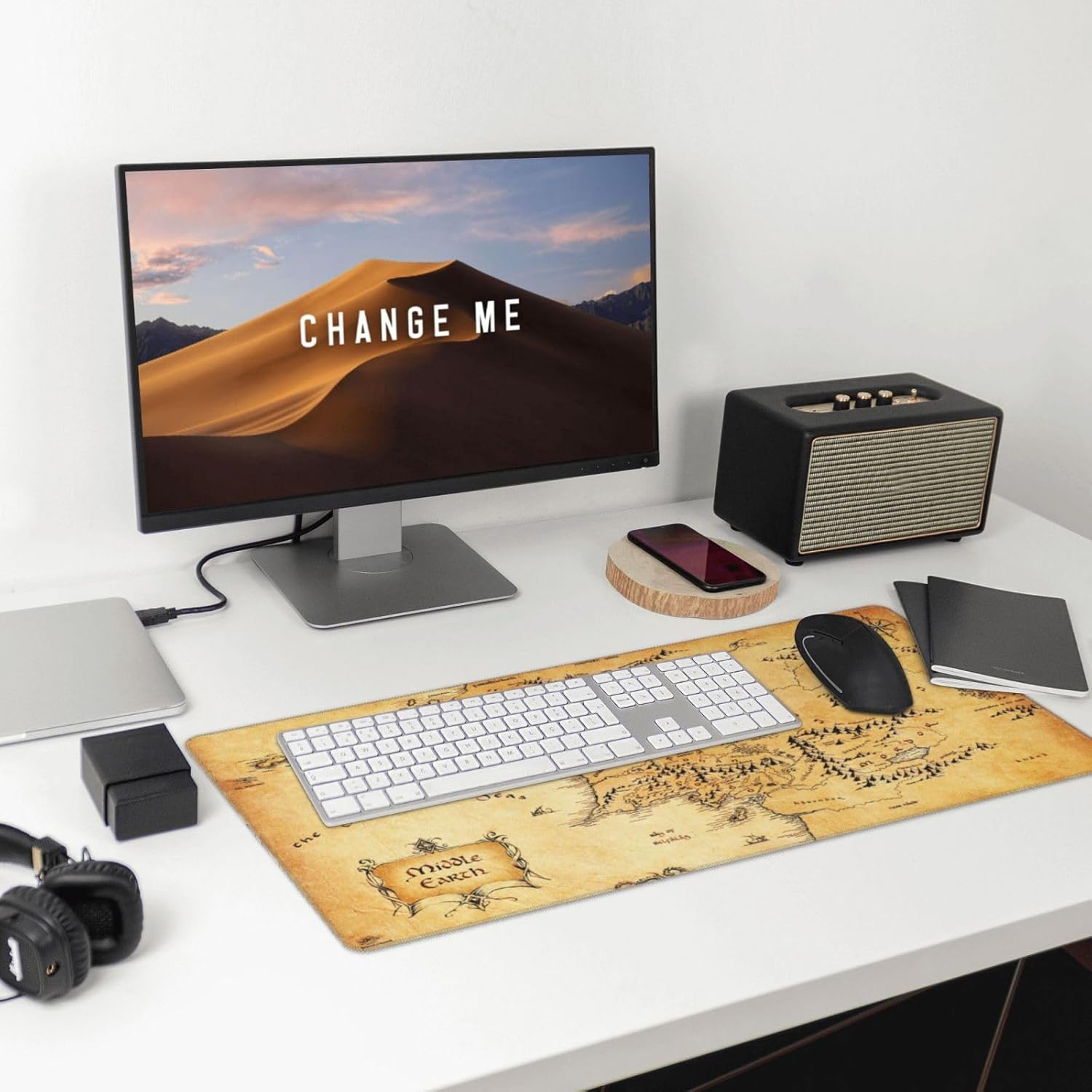 Anime Gaming Desk Mat - XL Extended Mouse Pad with Stitched Edges - Non Slip for Keyboard & Laptop - Aged Map (15.7x29.5 in) 3 71vaS UYwhL. AC SL1500 - northernschoolofshiatsu.co.uk