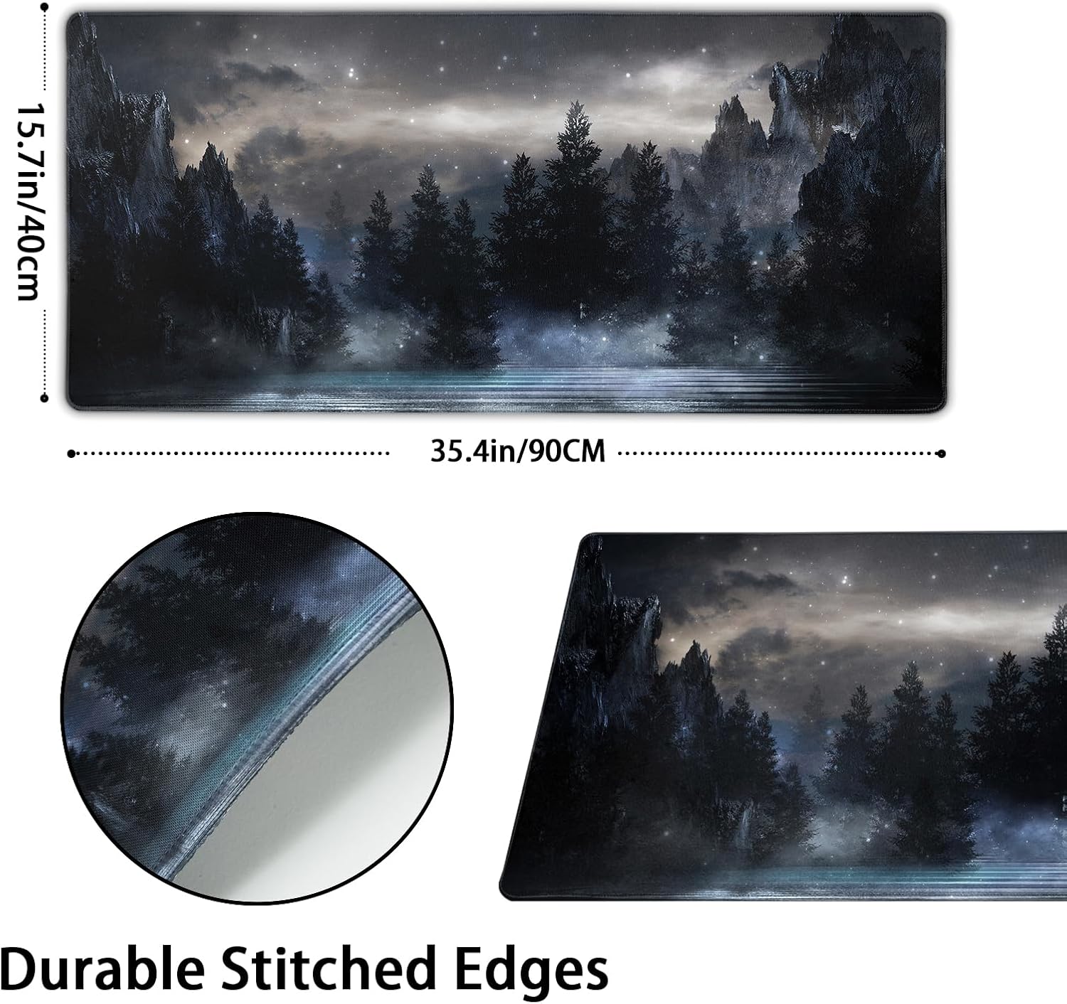 Large Floral Mouse Pad Extended Gaming Mousepad 31.5"x11.8" Vintage Aesthetic Black Desk Mat Flower Mouse Pad Plant Wildflower Mousepad XXL Laptop Computer Keyboard Mats for Desk Office 41 71vhFbpQ 2L. AC SL1500 - northernschoolofshiatsu.co.uk