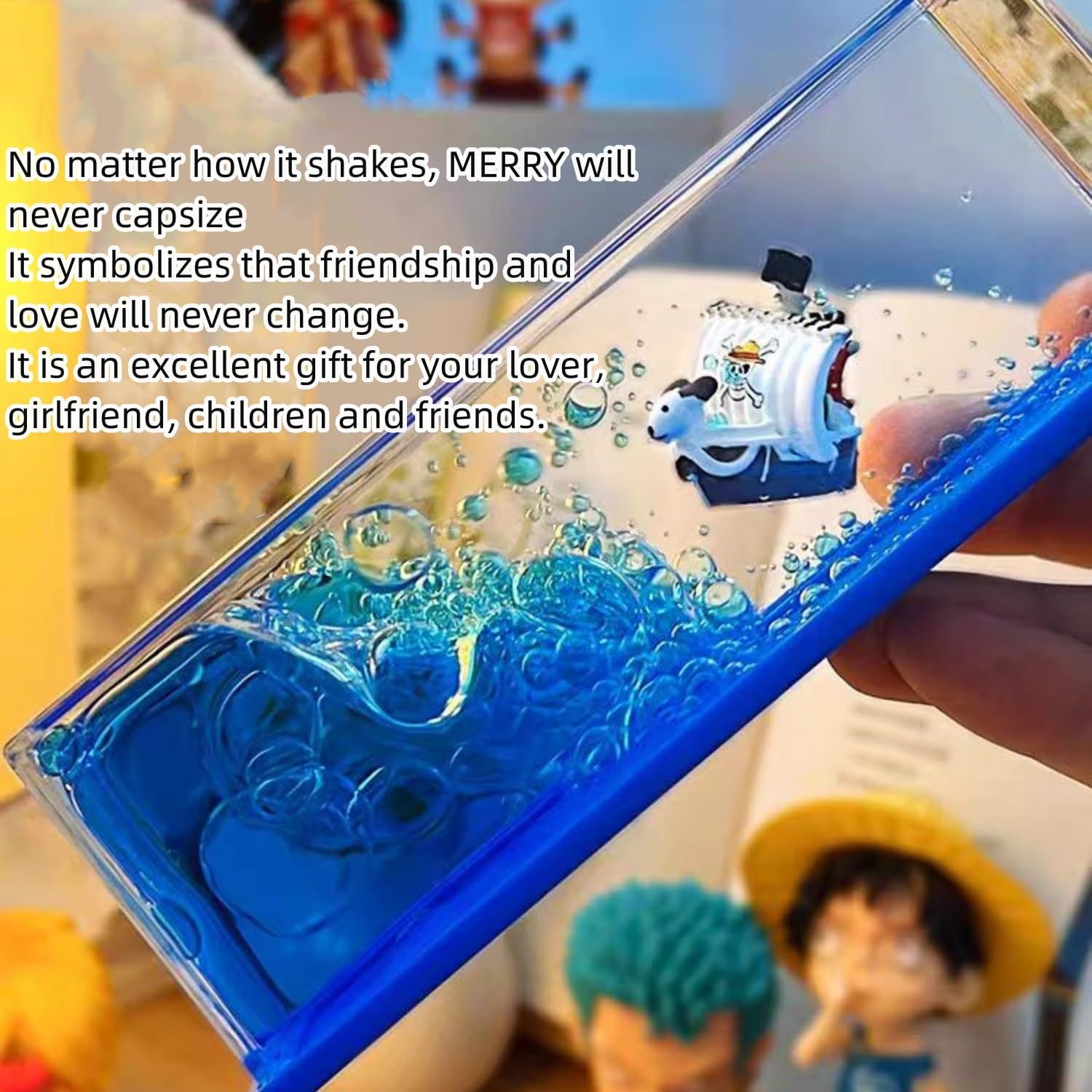 One Unsinkable Piece Boat Thousand Sunny Pirate Ship Model, Non Sinking Anime Ship Fluid Drift Bottle Ornament&Toys Paperweight Desk USB Powered Includes Iuminous Base (Going Merry) 7 71viDkcajyL. AC SL1500 - northernschoolofshiatsu.co.uk