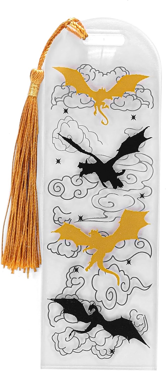 ASVP Shop Fourth Wing Dragon Bookmark with Tassel - Fantasy & Bookish Merch 3 71vyJlMQGpL. AC SL1500 - northernschoolofshiatsu.co.uk