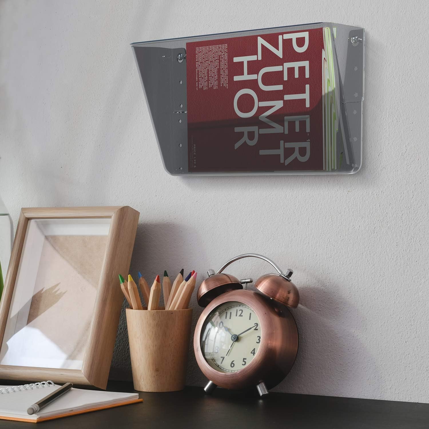 MaxGear Acrylic Wall File Organizer 4 Pockets Hanging File Holder Clear Wall Mounted Mail Organizer Holders for School, Office and Home, 13x4x7 inches 15 71wbJtDclXL. AC SL1500 - northernschoolofshiatsu.co.uk
