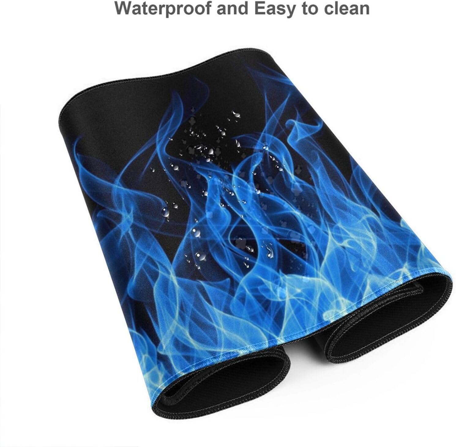 Cool Fire Novelty Mouse Pad Gaming XL Large Mousepad Desk Mat Long Extended Big Keyboard Pads Table Accessories for Gaming and Office Pc Laptop Computer 31.5 X 11.8 Inch 16 71xH32MC zL. AC SL1500 - northernschoolofshiatsu.co.uk