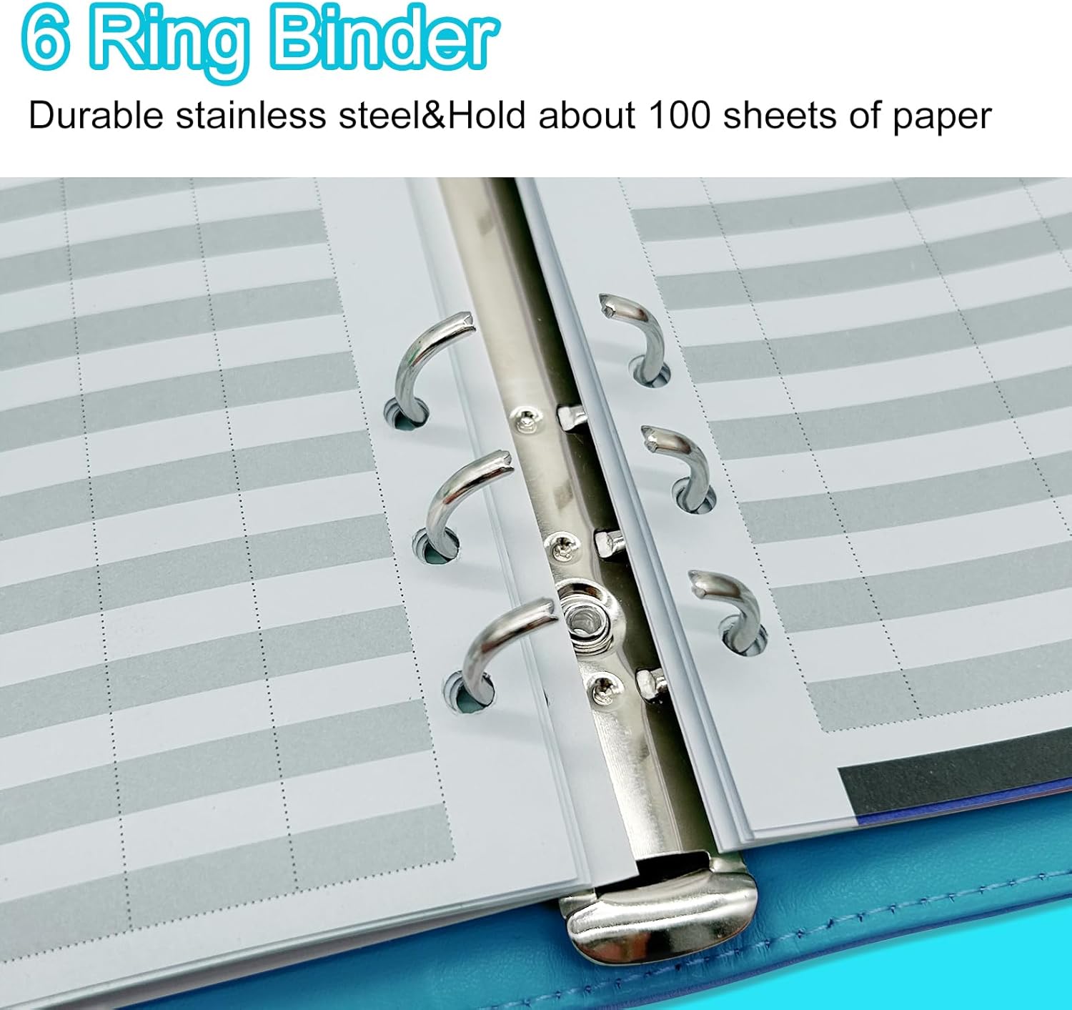 A5 Refillable 6 Ring Faux Leather Budget Binder,Mini Notebook Binder Cover for A5 Filler Paper,Loose Leaf Personal Planner Cover with Magnetic Buckle Closure(Marble Purple) 43 71yODnSOjRL. AC SL1500 - northernschoolofshiatsu.co.uk