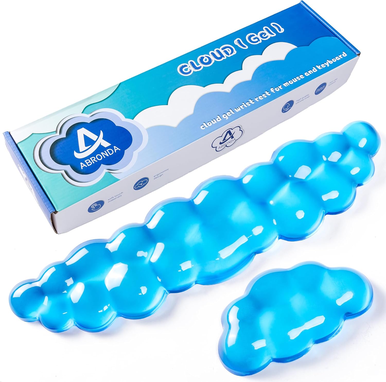 Gel Cloud Keyboard & Mouse Wrist Rest Set - Cloud Keyboard Wrist Rest Pad & Mouse Support for Office Gaming Pad Computer Laptop Ergonomic Comfortable Pain Relief- Pad Set 1 71yP1AjzJtL. AC SL1500 - northernschoolofshiatsu.co.uk