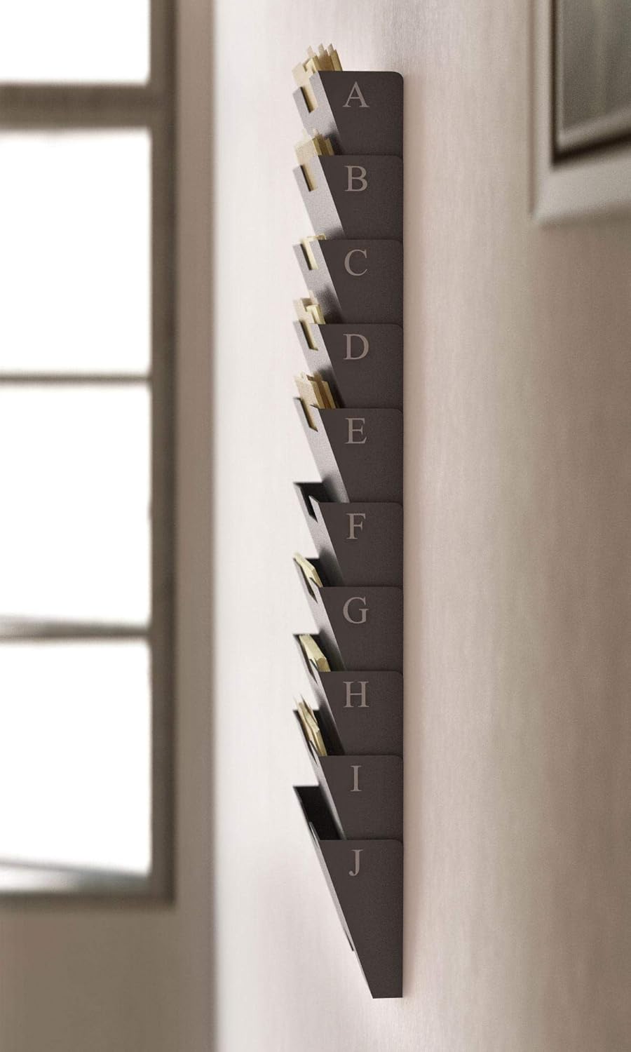 Gray Wall Mount Steel Vertical File Organizer Holder Rack 10 Sectional Modular Design Wider Than Letter Size 13 Inch Multi-Purpose Organize Display Magazines Sort Files and Folders 7 71yScJqKLcL. AC SL1500 - northernschoolofshiatsu.co.uk