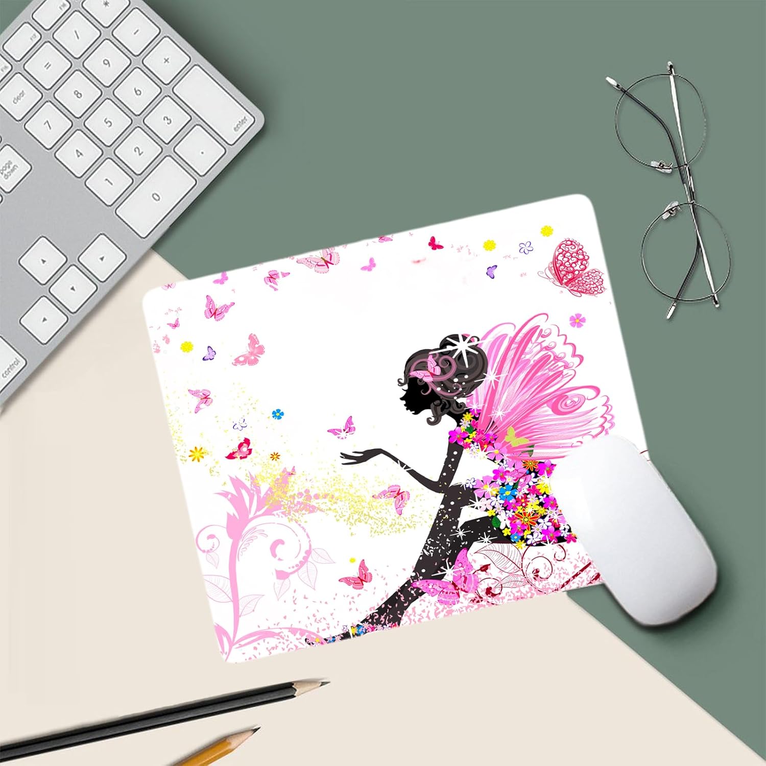 Mouse Pad Diamond Silver Glitter Sparkle Mousepad Bling Desk Accessories Gaming Bling Rubber Pads for Laptop, One Size 27 71yj0ztzFqL. AC SL1500 - northernschoolofshiatsu.co.uk