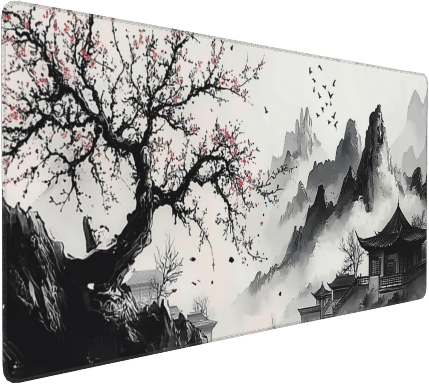 Large Floral Mouse Pad Extended Gaming Mousepad 31.5"x11.8" Vintage Aesthetic Black Desk Mat Flower Mouse Pad Plant Wildflower Mousepad XXL Laptop Computer Keyboard Mats for Desk Office 365 71yv 2kLoL. AC SL1500 - northernschoolofshiatsu.co.uk
