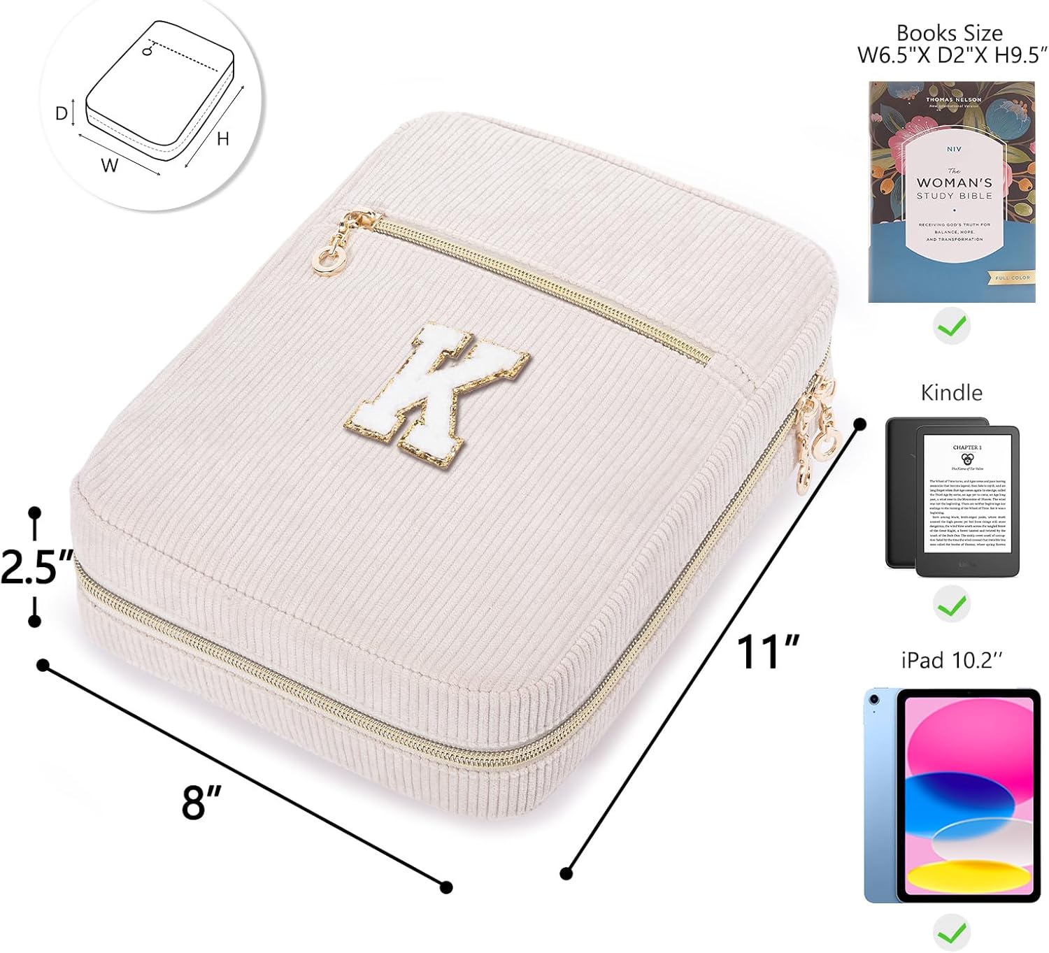 Bible Cover for Women, Initial Personalized Bible Gift - Bible Case for Men - Bible Holder - Bible Bag - Bible Carrier - Bible Carrying Case with Pockets for Bible Study Suppliers, Bible Accessories 87 71zGouL6ovL. AC SL1500 - northernschoolofshiatsu.co.uk